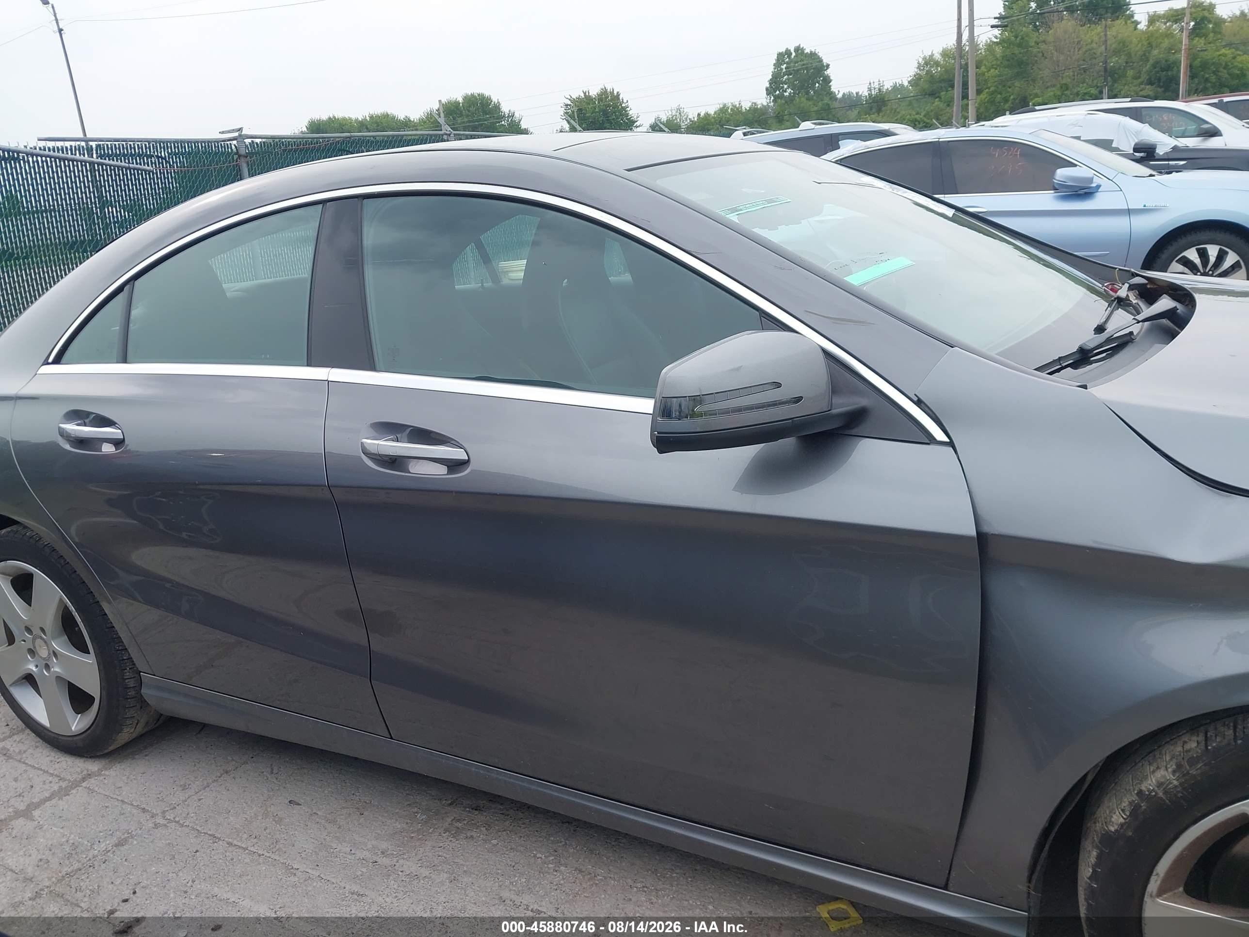 2015 Mercedes-benz Cla 250 4matic Gray vin: WDDSJ4GB3FN203101