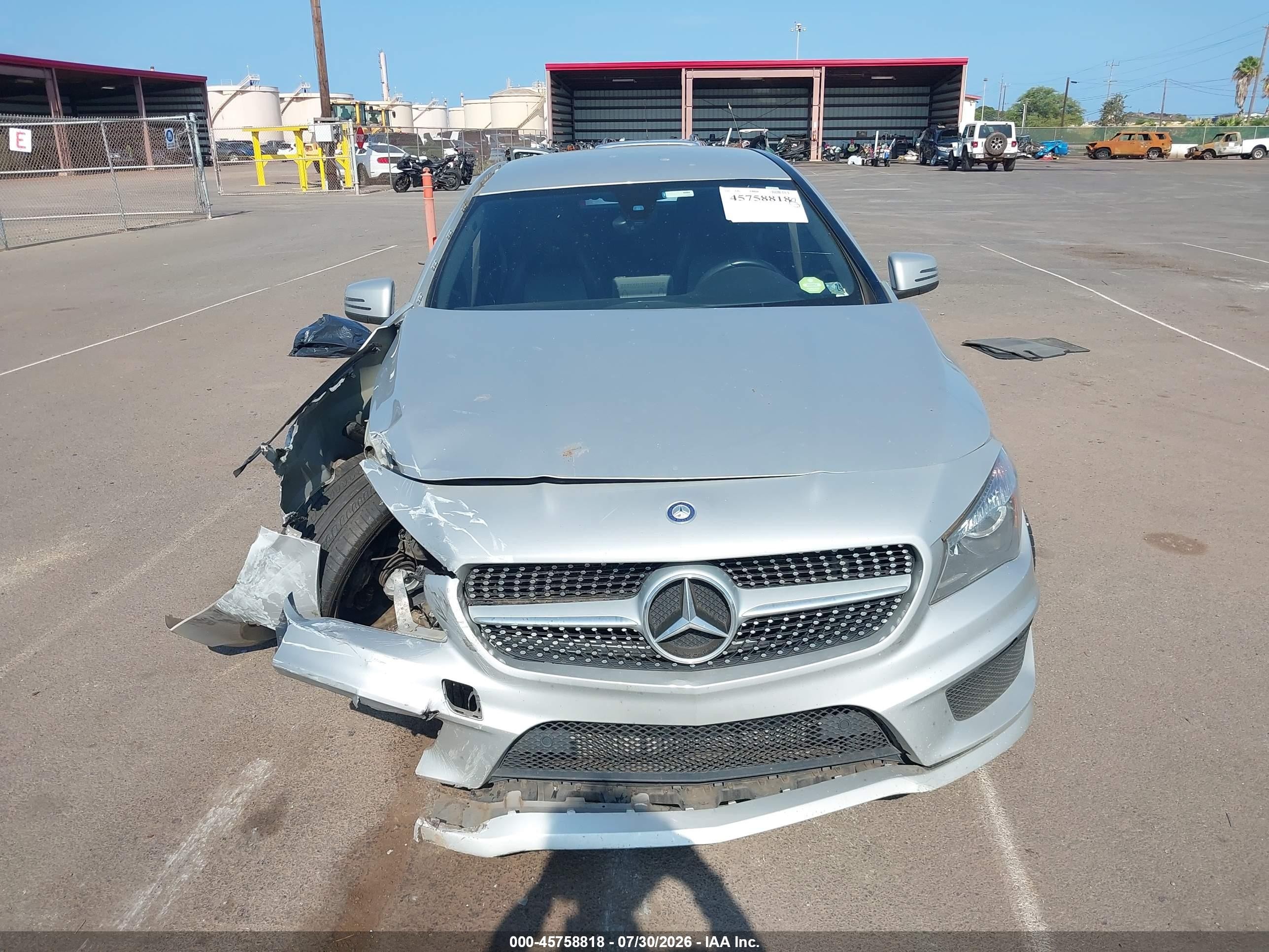 2015 Mercedes-benz Cla 250 4matic Silver vin: WDDSJ4GB3FN233991