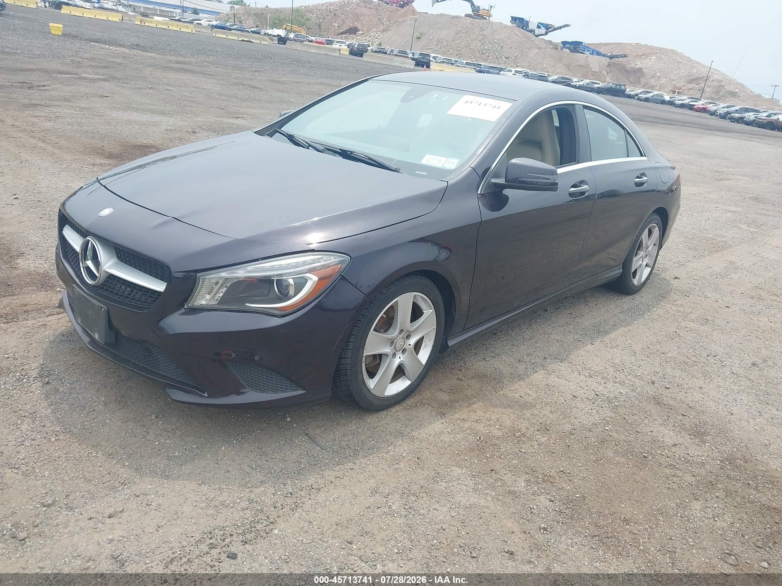 2015 Mercedes-benz Cla 250 4matic Black vin: WDDSJ4GB3FN235790