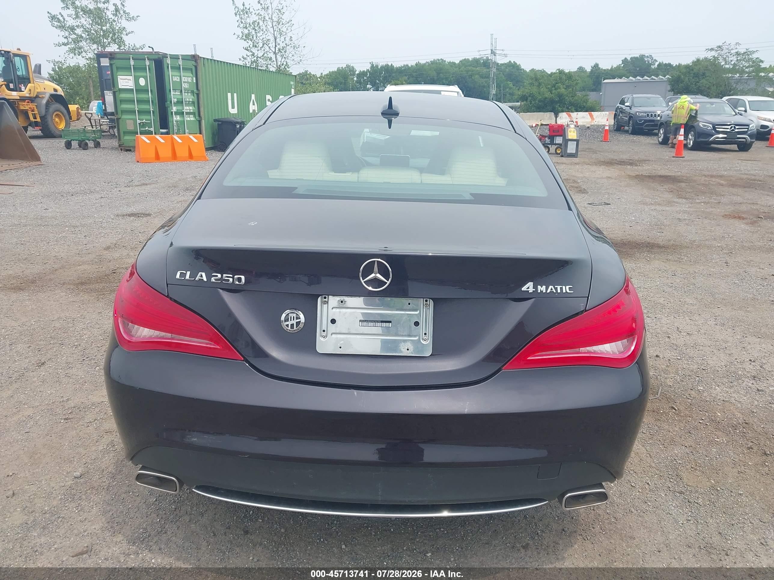 2015 Mercedes-benz Cla 250 4matic Black vin: WDDSJ4GB3FN235790