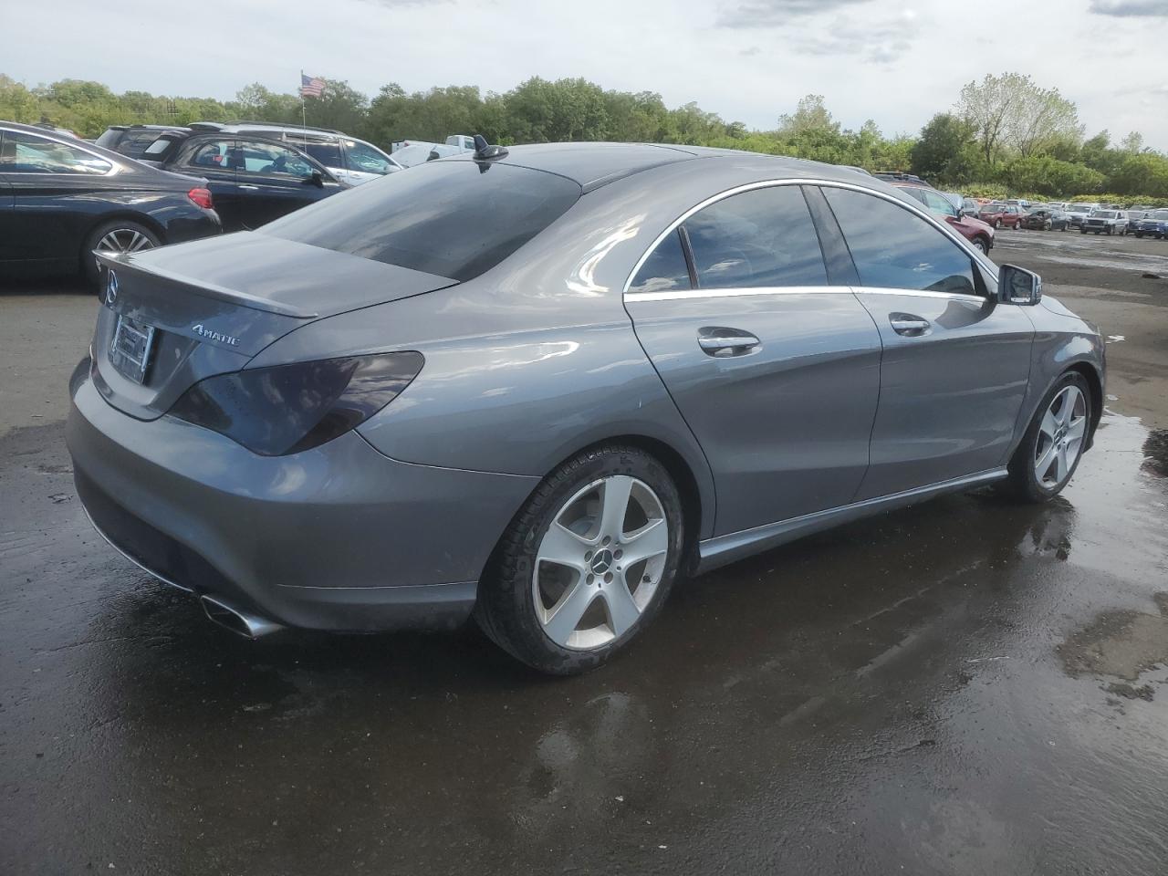 2015 Mercedes-benz Cla 250 4matic Gray vin: WDDSJ4GB3FN268904