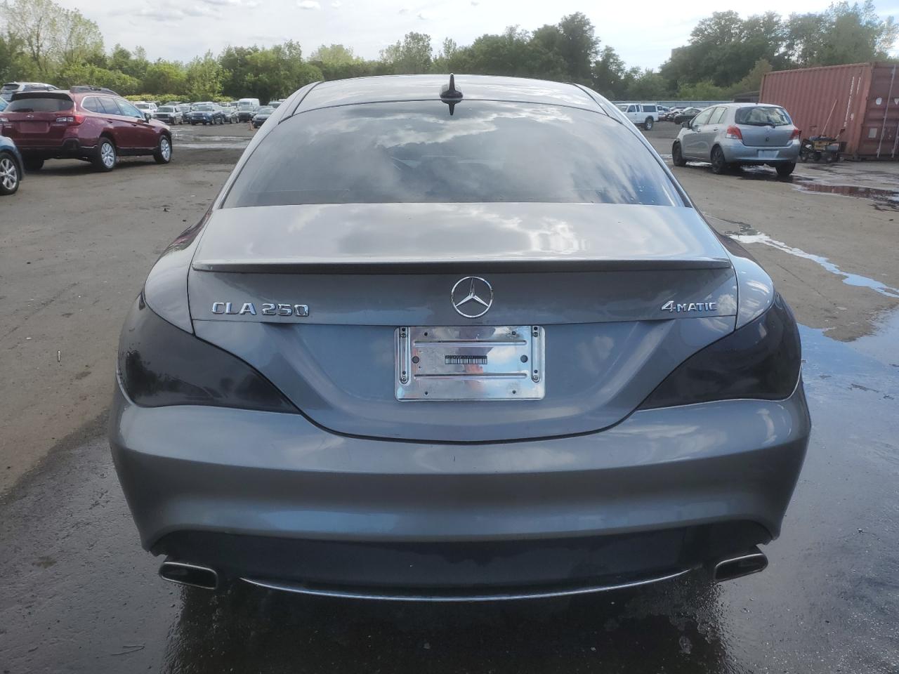 2015 Mercedes-benz Cla 250 4matic Gray vin: WDDSJ4GB3FN268904
