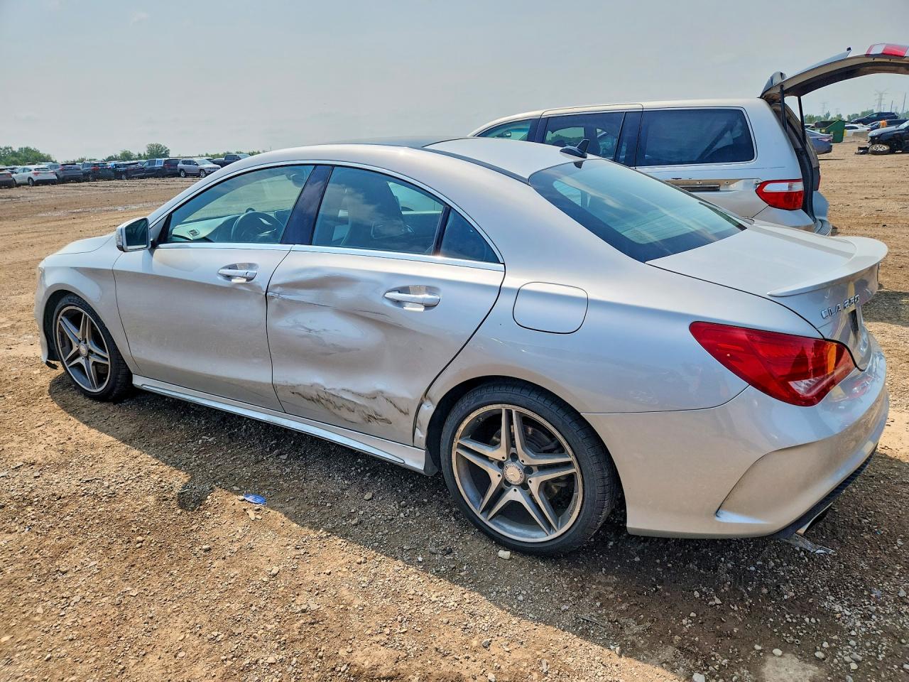 2015 Mercedes-benz Cla 250 4matic Silver vin: WDDSJ4GB3FN282611