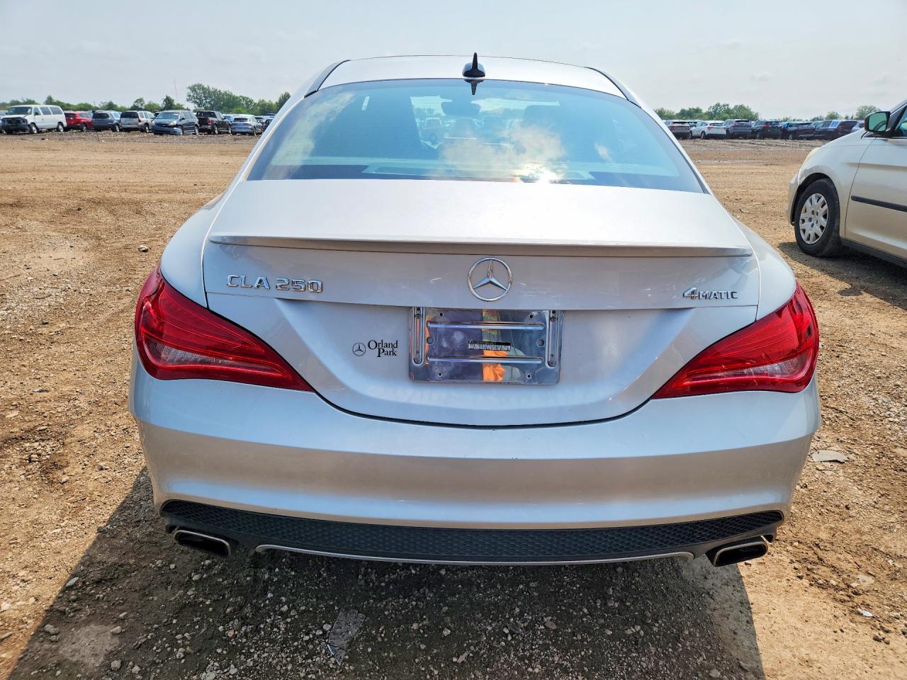 2015 Mercedes-benz Cla 250 4matic Silver vin: WDDSJ4GB3FN282611