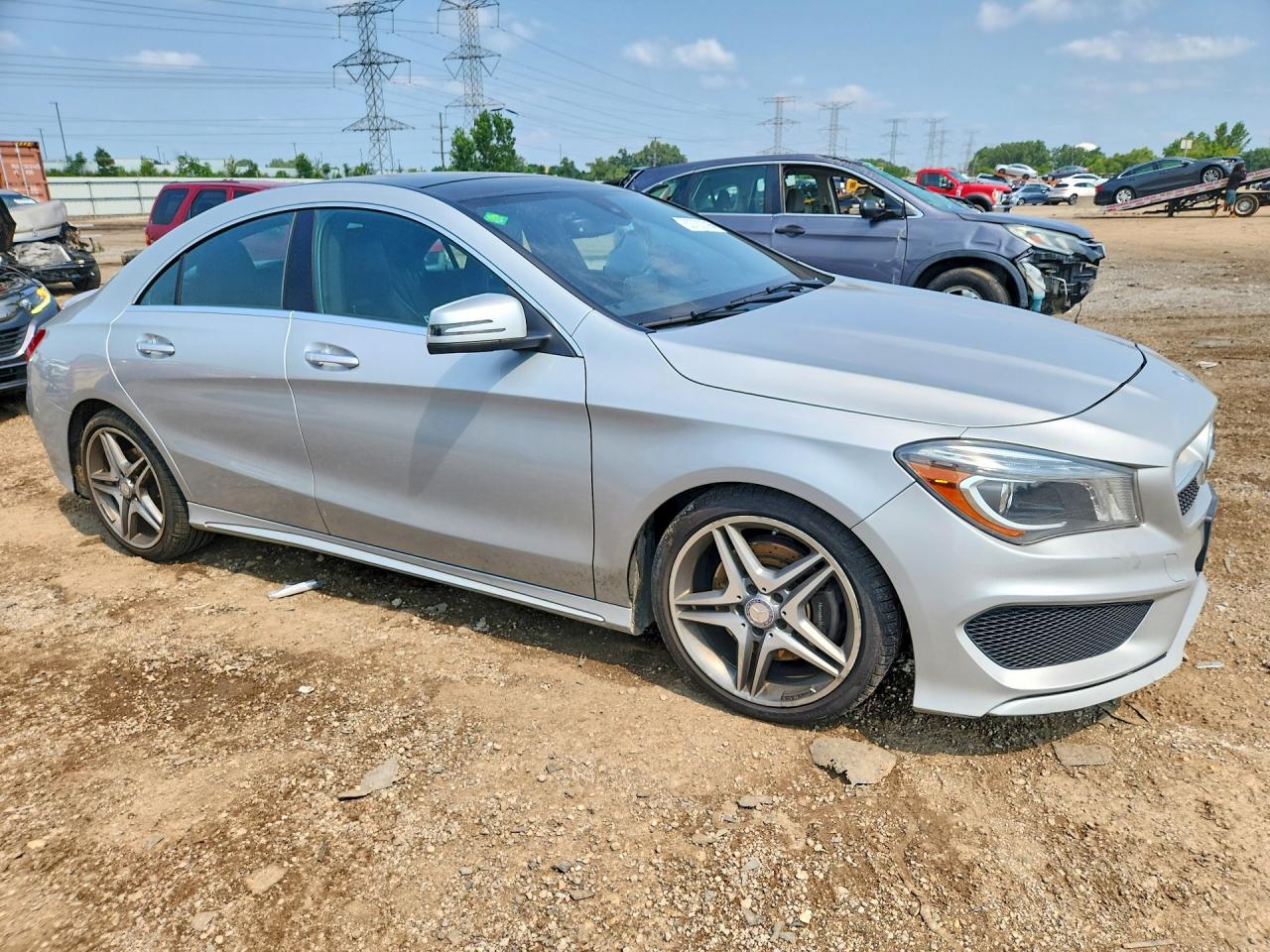 2015 Mercedes-benz Cla 250 4matic Silver vin: WDDSJ4GB3FN282611