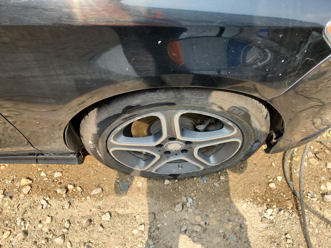 2014 Mercedes-benz Cla 250 4matic Black vin: WDDSJ4GB4EN109145 Damage: Right Front Wheel, Curb Rash, > 12 Inches
