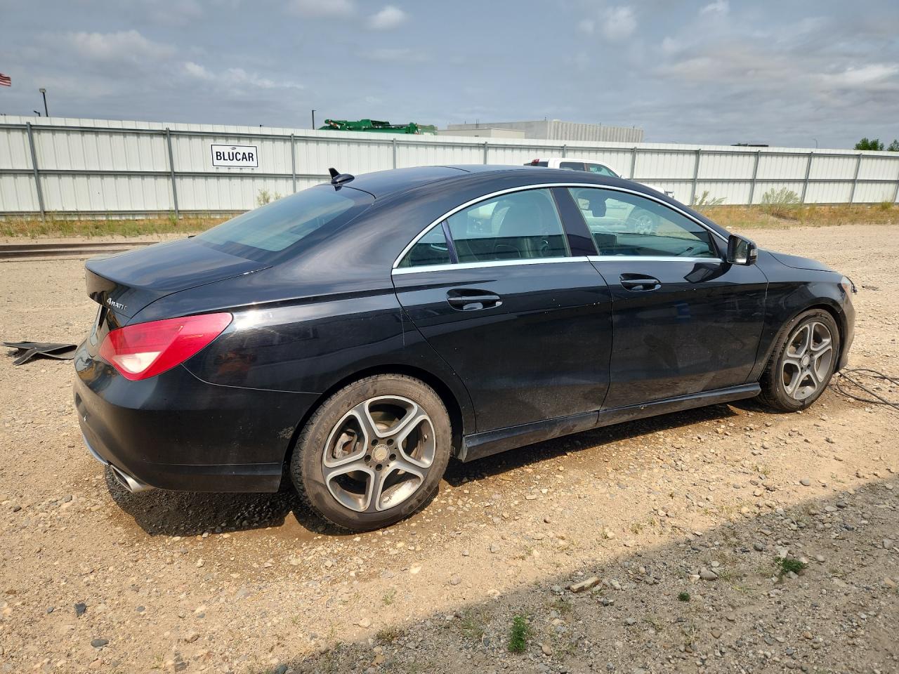 2014 Mercedes-benz Cla 250 4matic Black vin: WDDSJ4GB4EN109145 Damage: Right Qtr Panel, Heavy Scratch, > 12 Inches