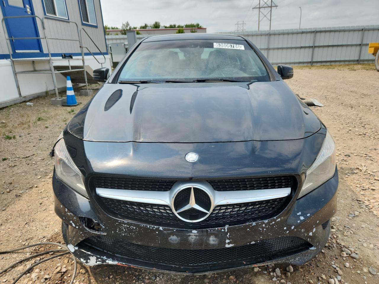 2014 Mercedes-benz Cla 250 4matic Black vin: WDDSJ4GB4EN109145 Damage: Front Bumper, Previous Repair, Substd Peeling