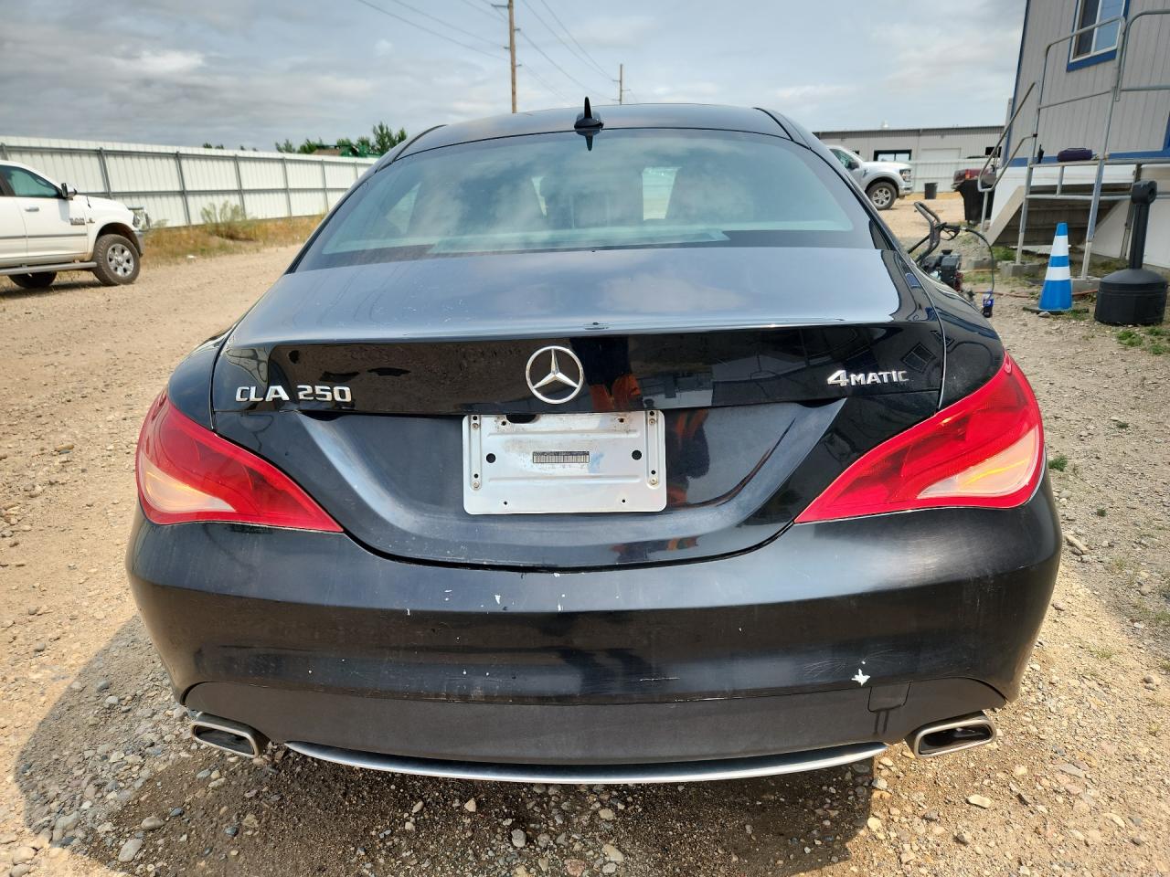 2014 Mercedes-benz Cla 250 4matic Black vin: WDDSJ4GB4EN109145 Damage: Deck Lid, Heavy Scratch, 2 To 3 Inches
