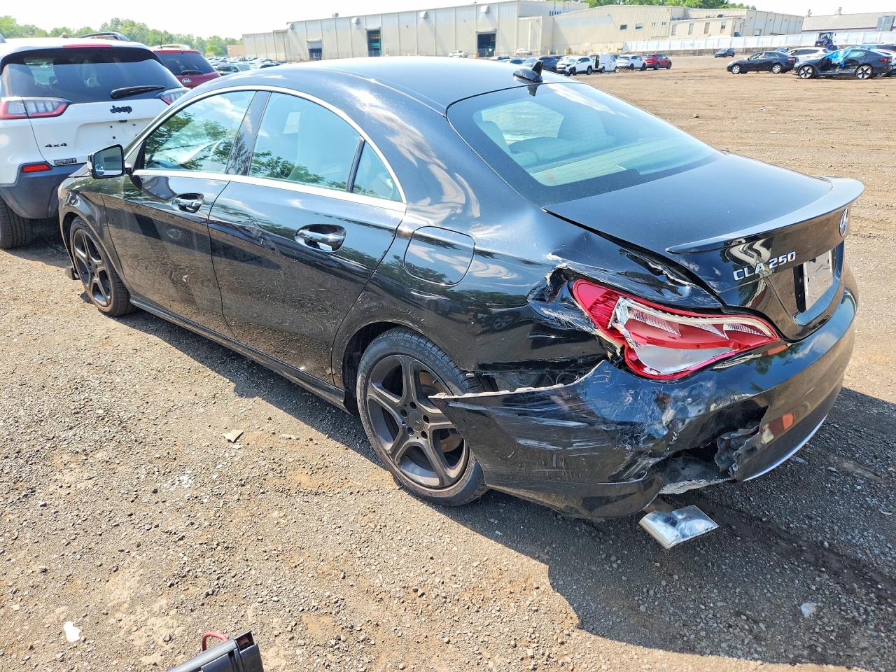 2014 Mercedes-benz Cla 250 4matic Black vin: WDDSJ4GB4EN112580
