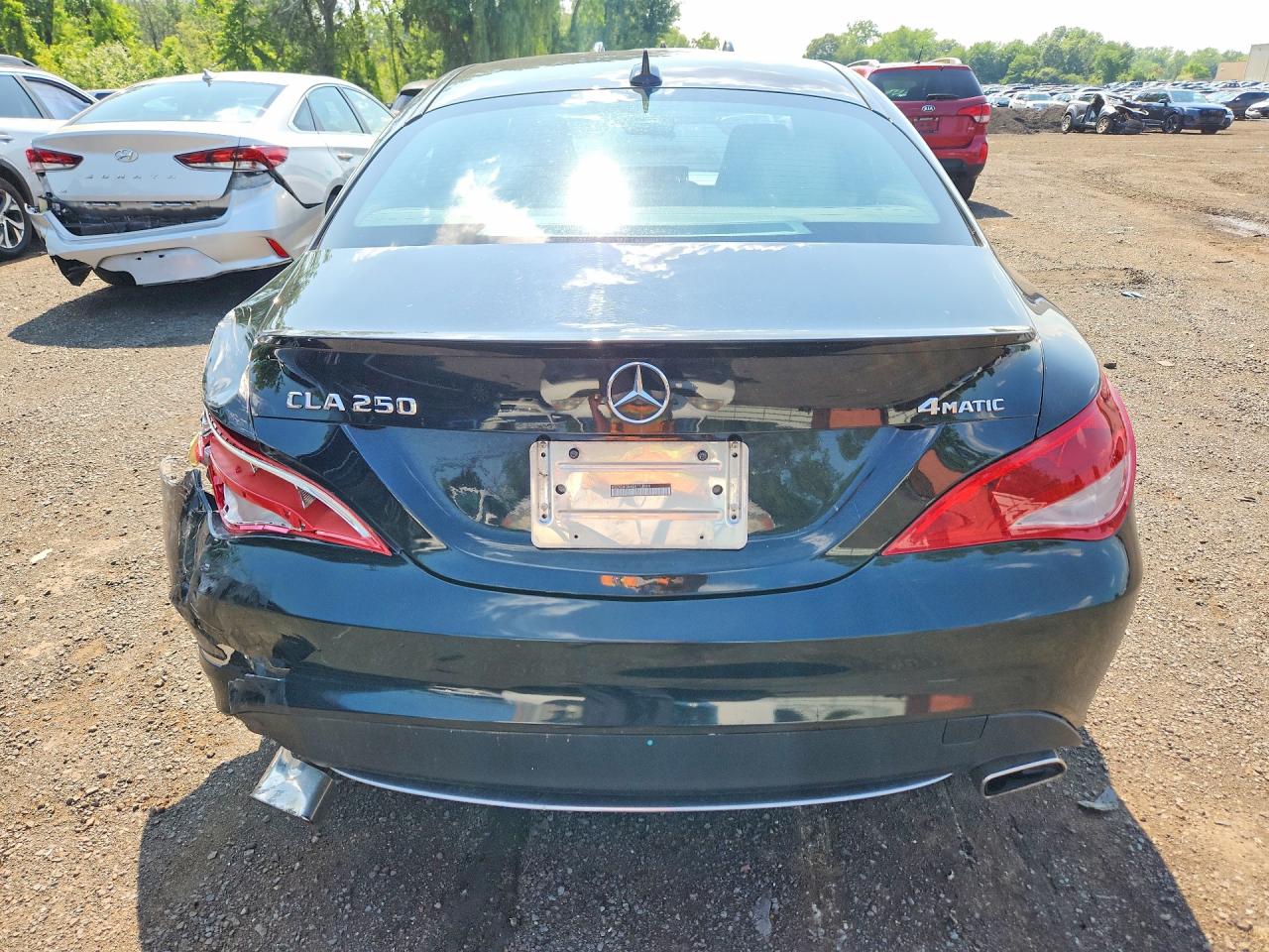 2014 Mercedes-benz Cla 250 4matic Black vin: WDDSJ4GB4EN112580
