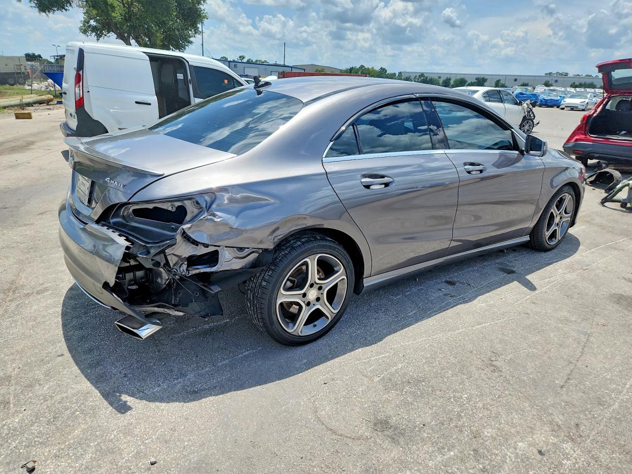 2014 Mercedes-benz Cla 250 4matic Gray vin: WDDSJ4GB4EN122722