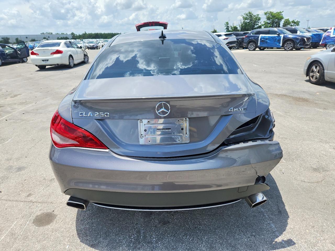2014 Mercedes-benz Cla 250 4matic Gray vin: WDDSJ4GB4EN122722