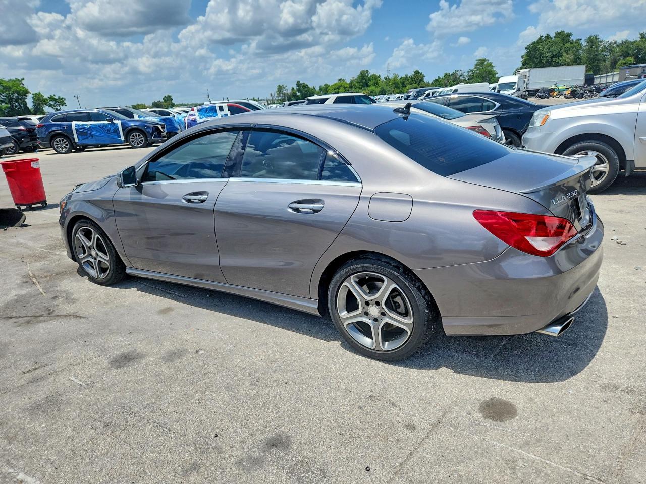 2014 Mercedes-benz Cla 250 4matic Gray vin: WDDSJ4GB4EN122722