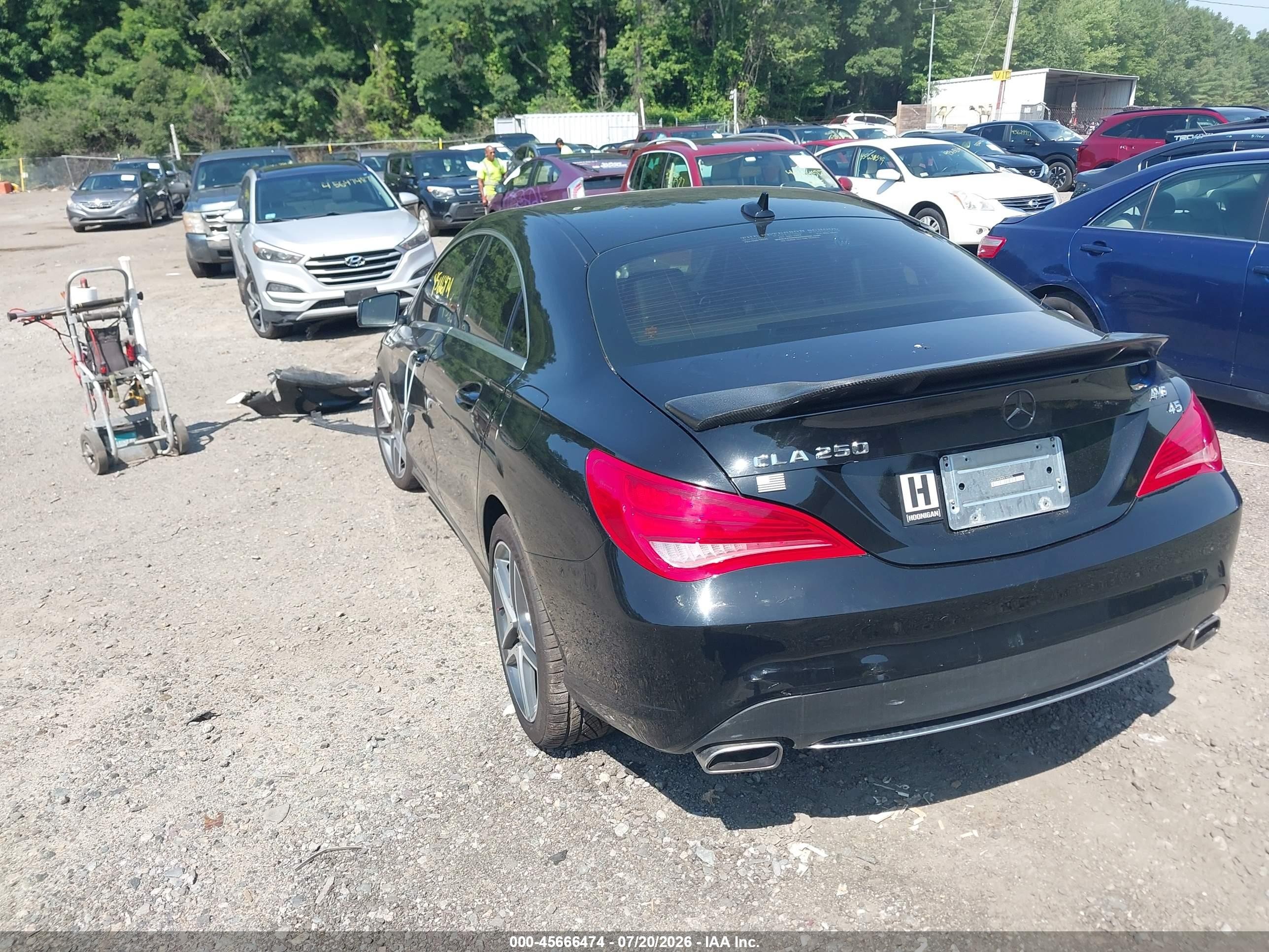2014 Mercedes-benz Cla 250 4matic Black vin: WDDSJ4GB4EN143926