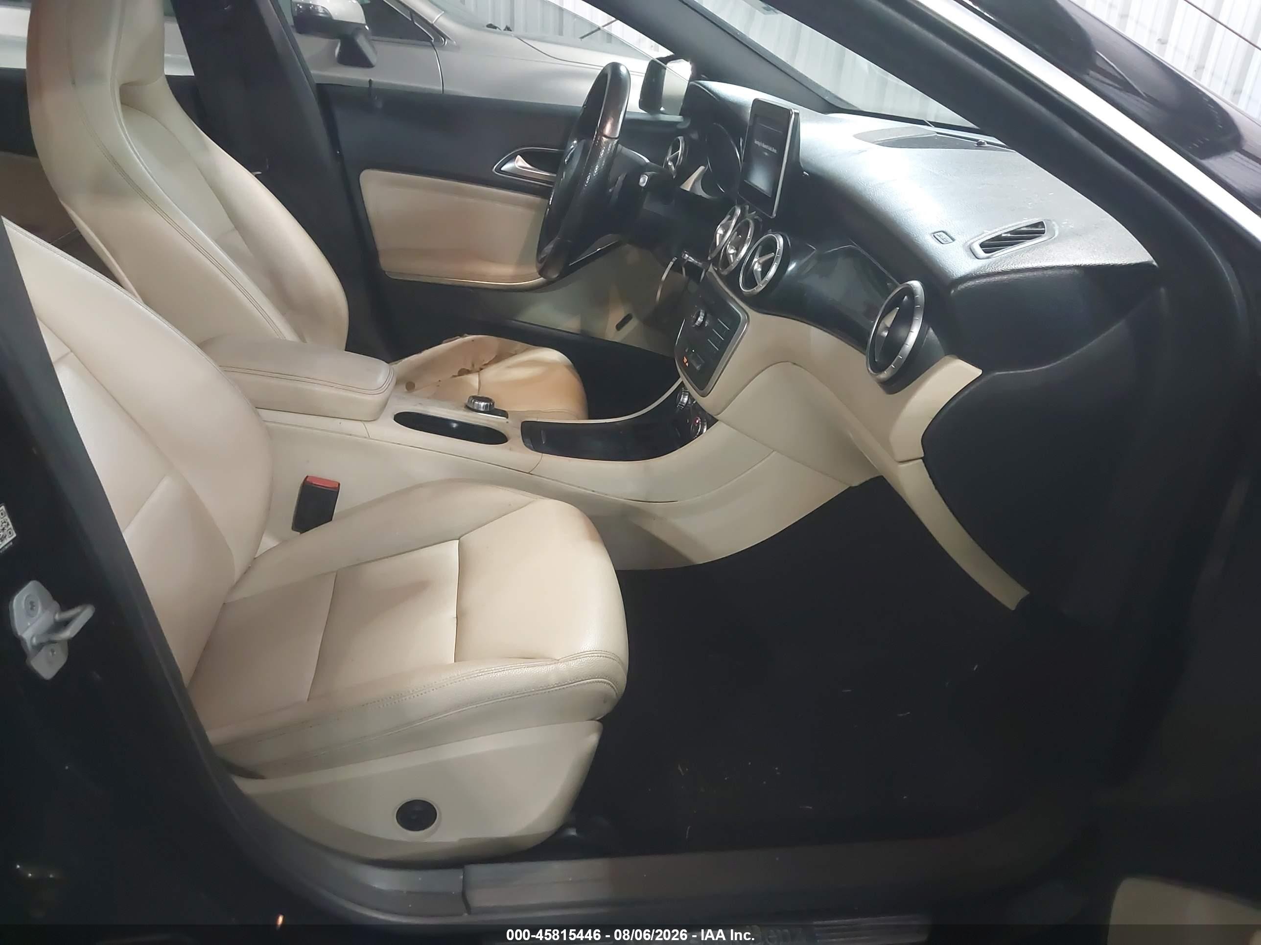 2015 Mercedes-benz Cla 250 4matic Black vin: WDDSJ4GB4FN186616