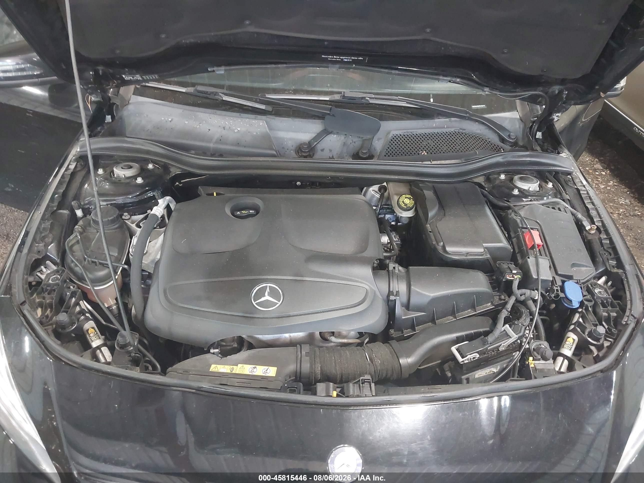2015 Mercedes-benz Cla 250 4matic Black vin: WDDSJ4GB4FN186616