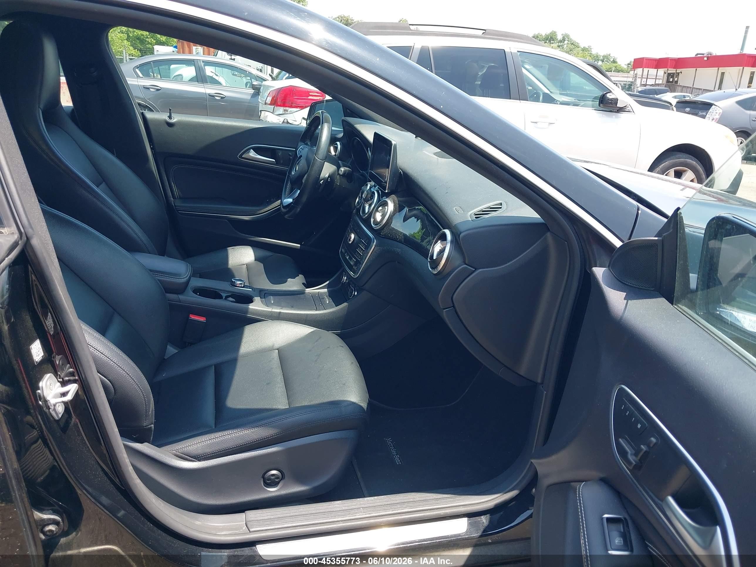 2015 Mercedes-benz Cla 250 4matic Black vin: WDDSJ4GB4FN187085