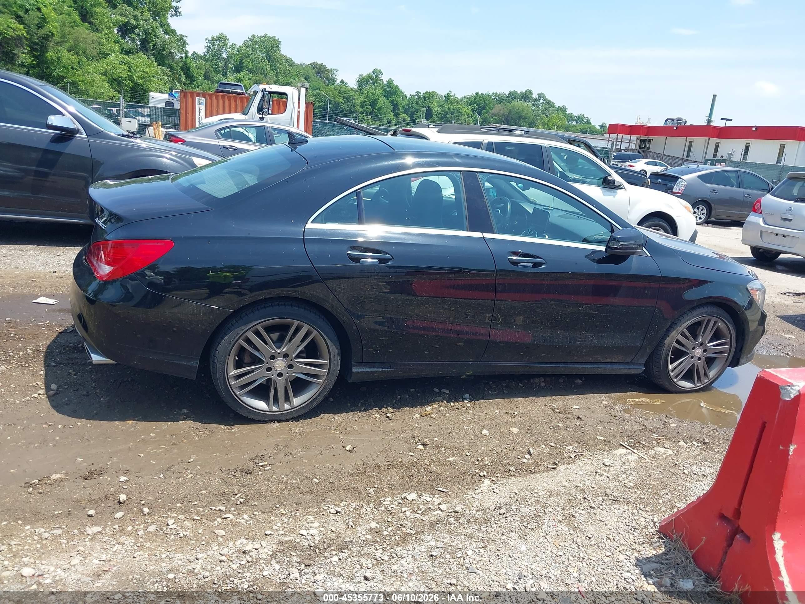 2015 Mercedes-benz Cla 250 4matic Black vin: WDDSJ4GB4FN187085
