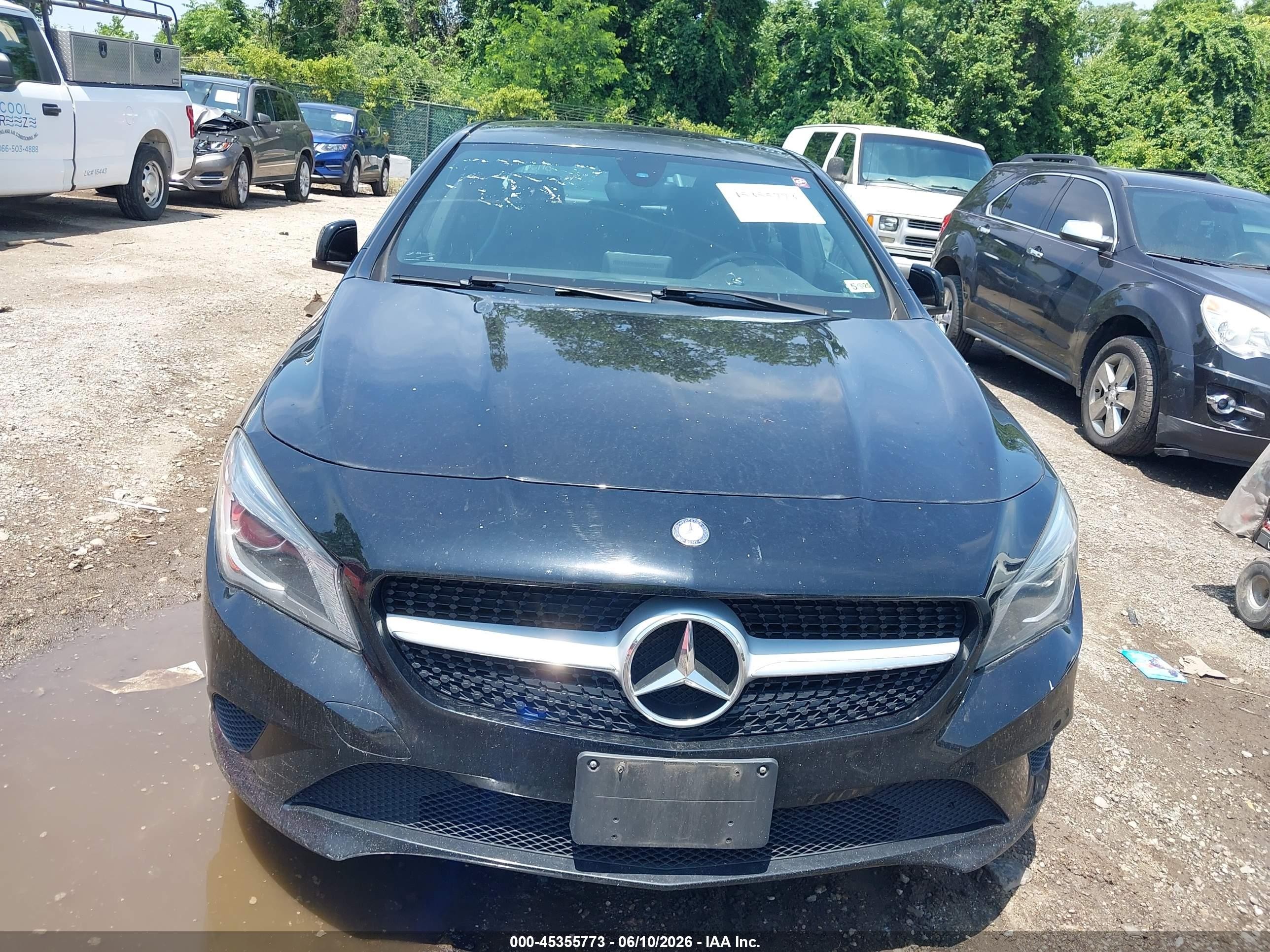 2015 Mercedes-benz Cla 250 4matic Black vin: WDDSJ4GB4FN187085