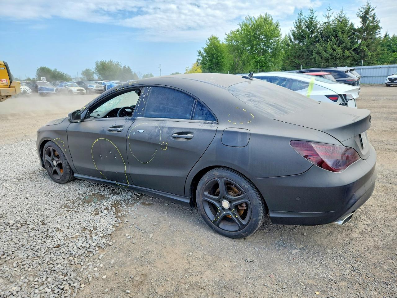 2015 Mercedes-benz Cla 250 4matic Gray vin: WDDSJ4GB4FN214849