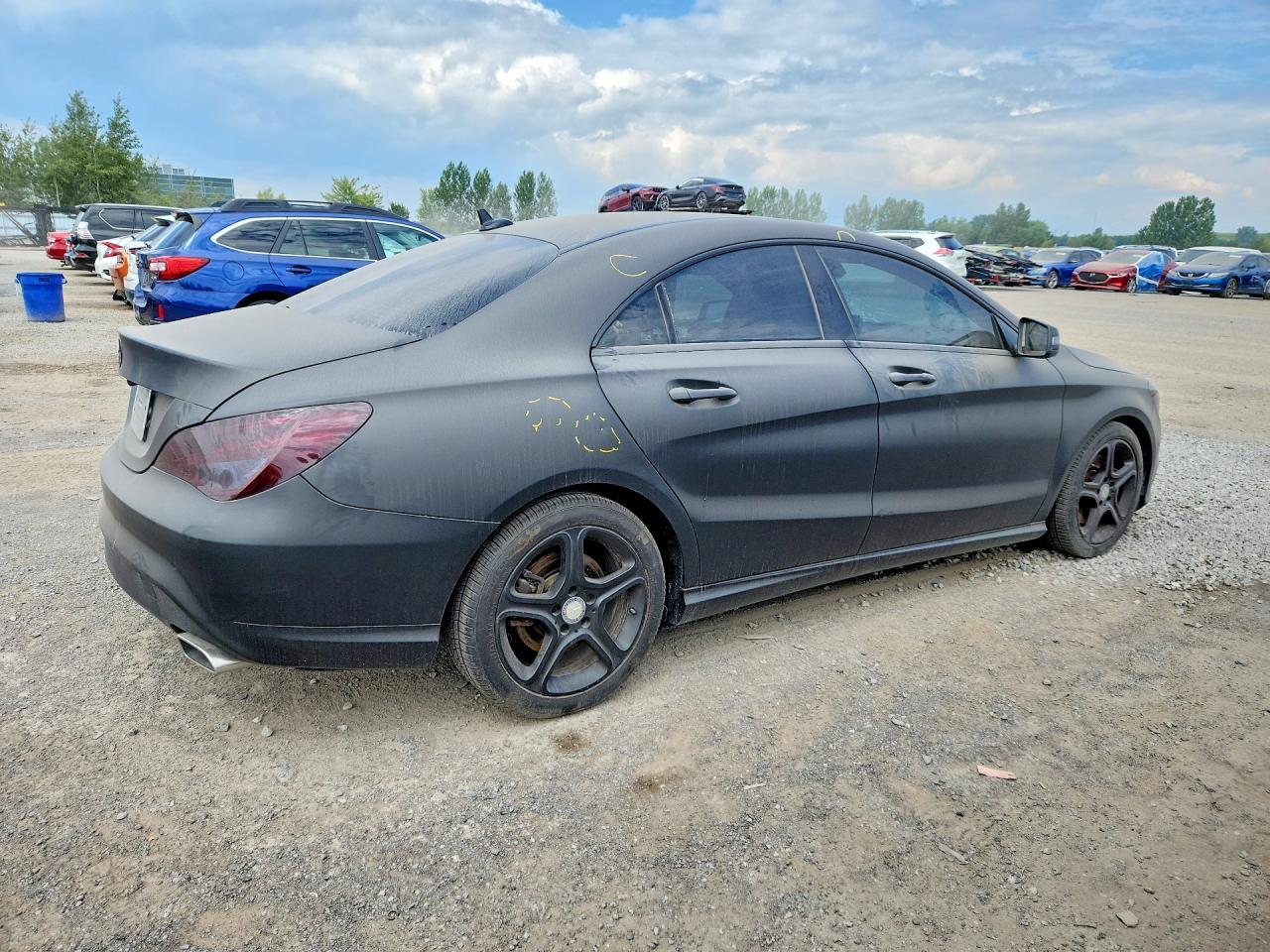 2015 Mercedes-benz Cla 250 4matic Gray vin: WDDSJ4GB4FN214849