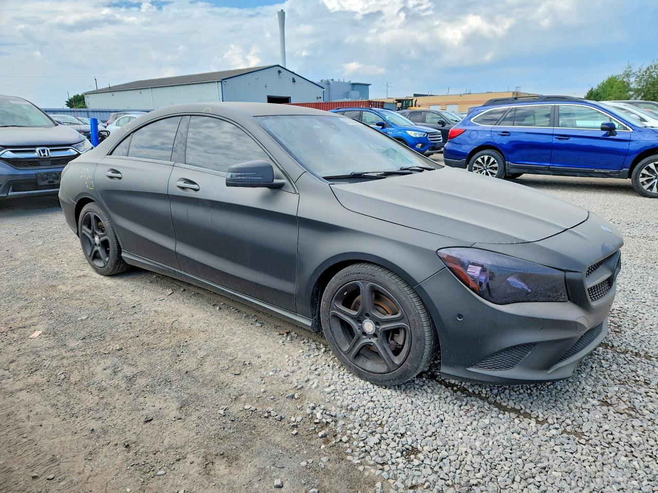 2015 Mercedes-benz Cla 250 4matic Gray vin: WDDSJ4GB4FN214849