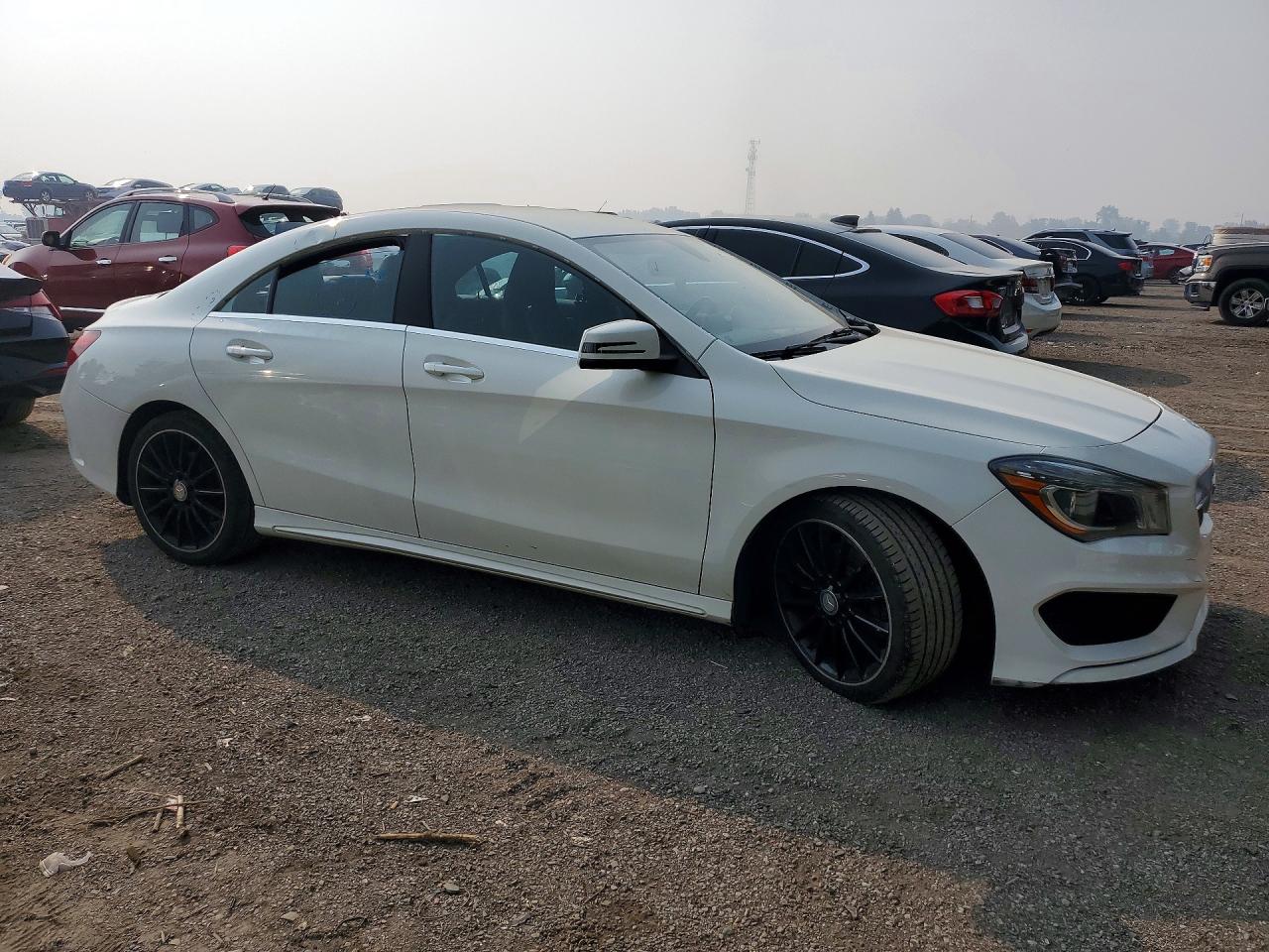 2015 Mercedes-benz Cla 250 4matic White vin: WDDSJ4GB4FN217492