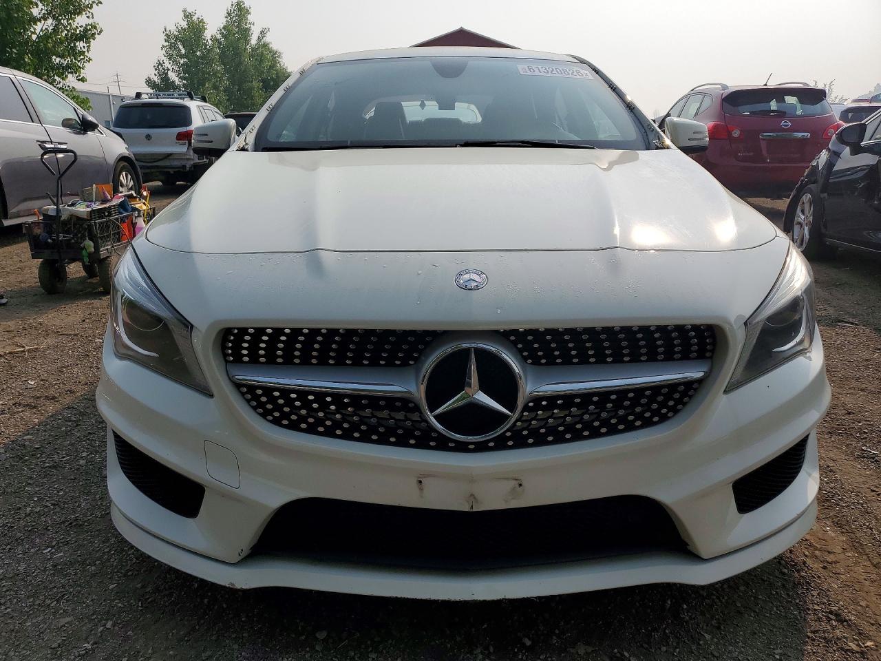 2015 Mercedes-benz Cla 250 4matic White vin: WDDSJ4GB4FN217492