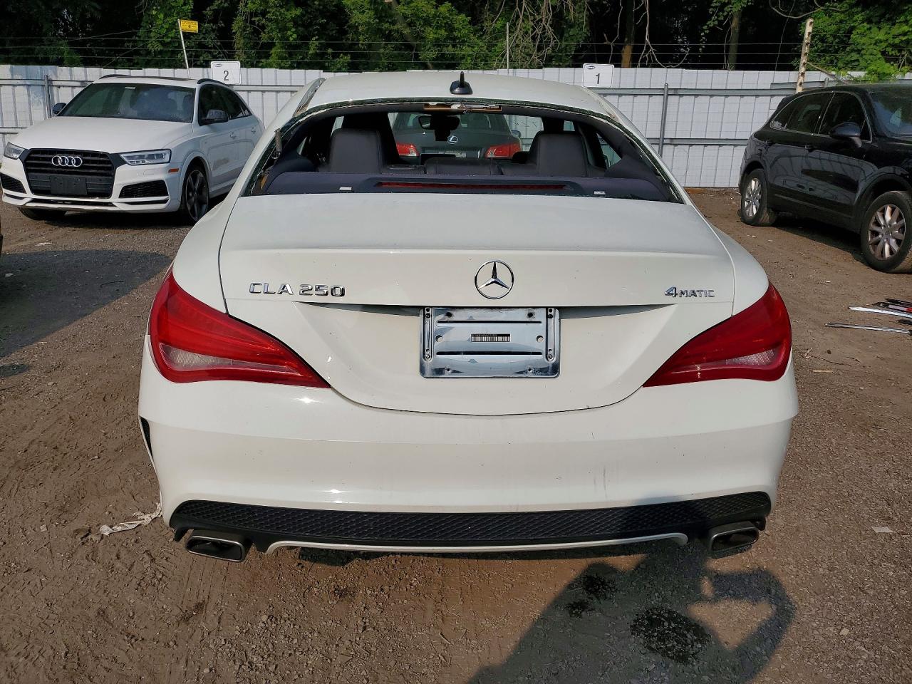 2015 Mercedes-benz Cla 250 4matic White vin: WDDSJ4GB4FN217492