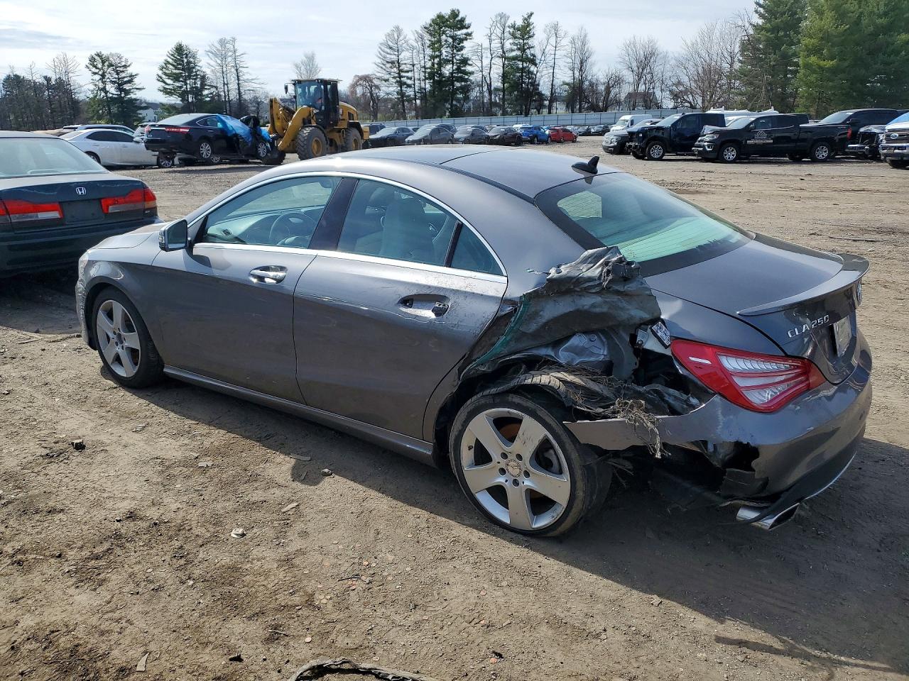 2015 Mercedes-benz Cla 250 4matic Серебряный vin: WDDSJ4GB4FN219470