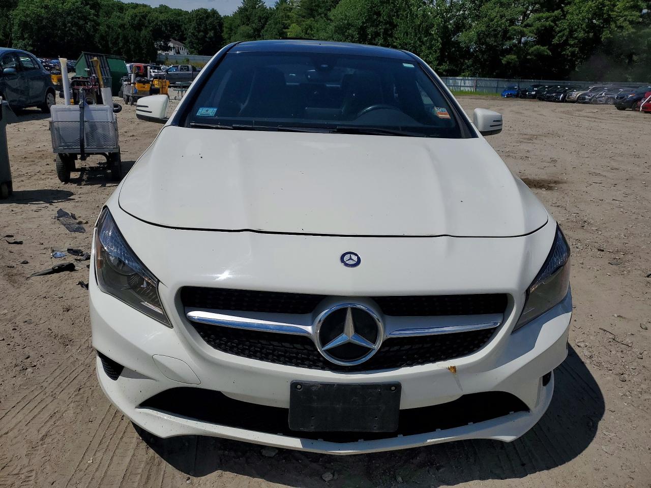 2015 Mercedes-benz Cla 250 4matic White vin: WDDSJ4GB4FN266529