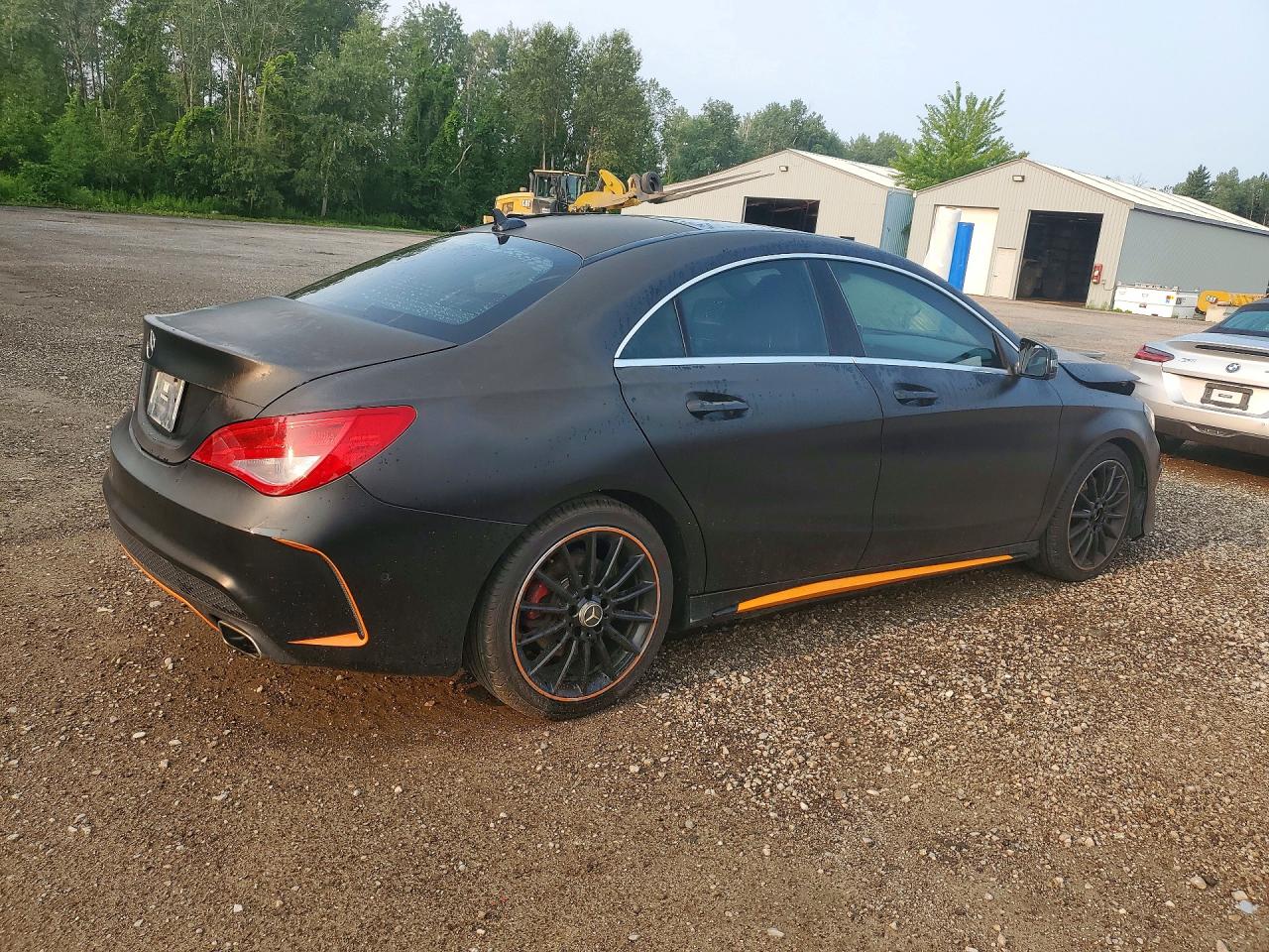 2015 Mercedes-benz Cla 250 4matic Black vin: WDDSJ4GB4FN285730