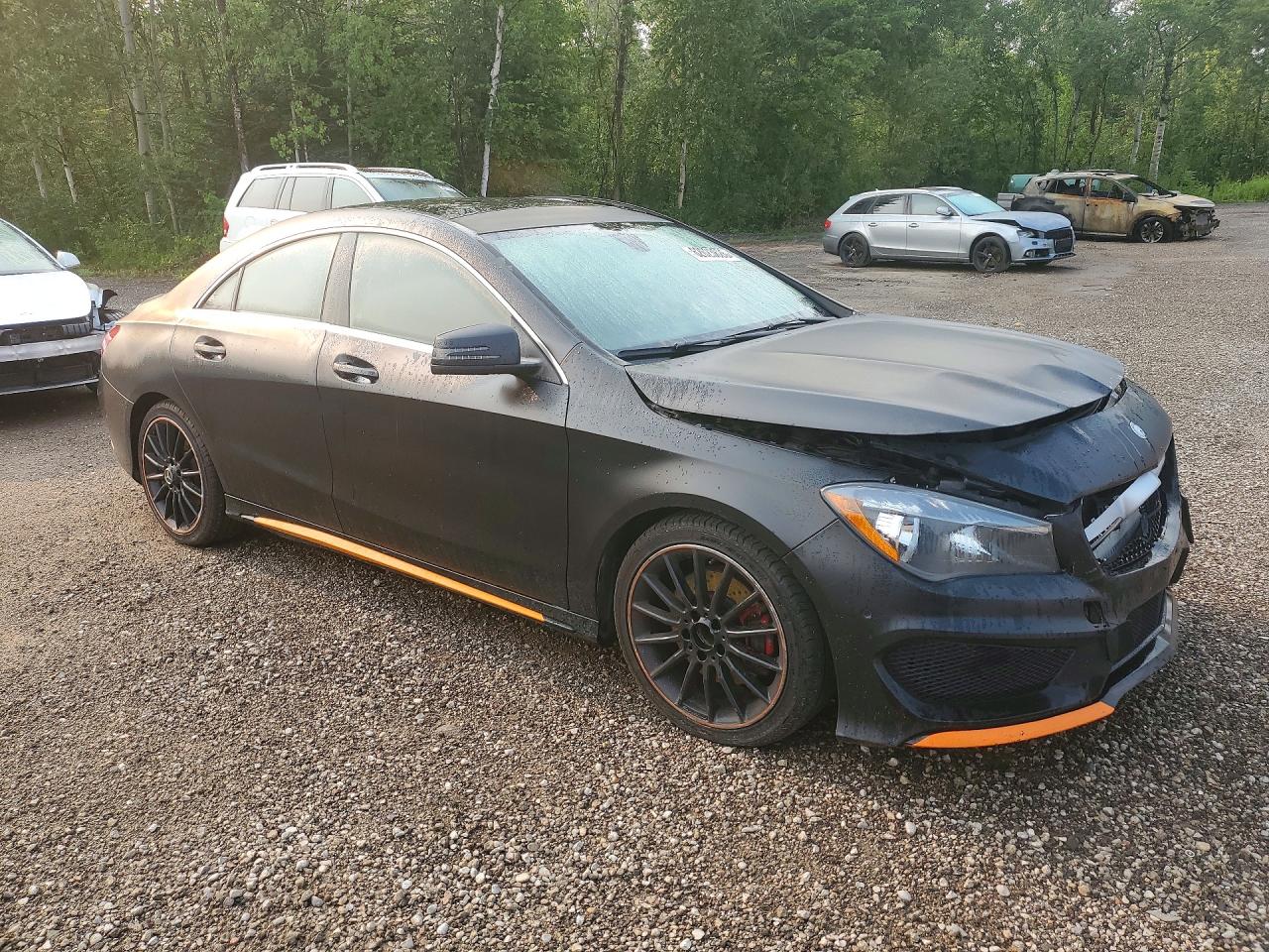 2015 Mercedes-benz Cla 250 4matic Black vin: WDDSJ4GB4FN285730