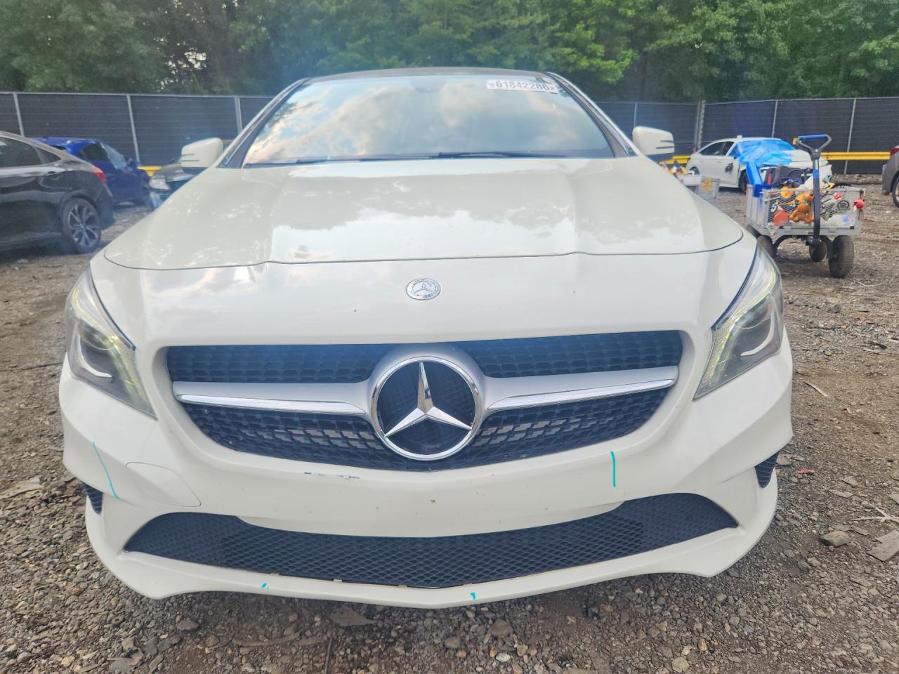 2014 Mercedes-benz Cla 250 4matic White vin: WDDSJ4GB5EN123507