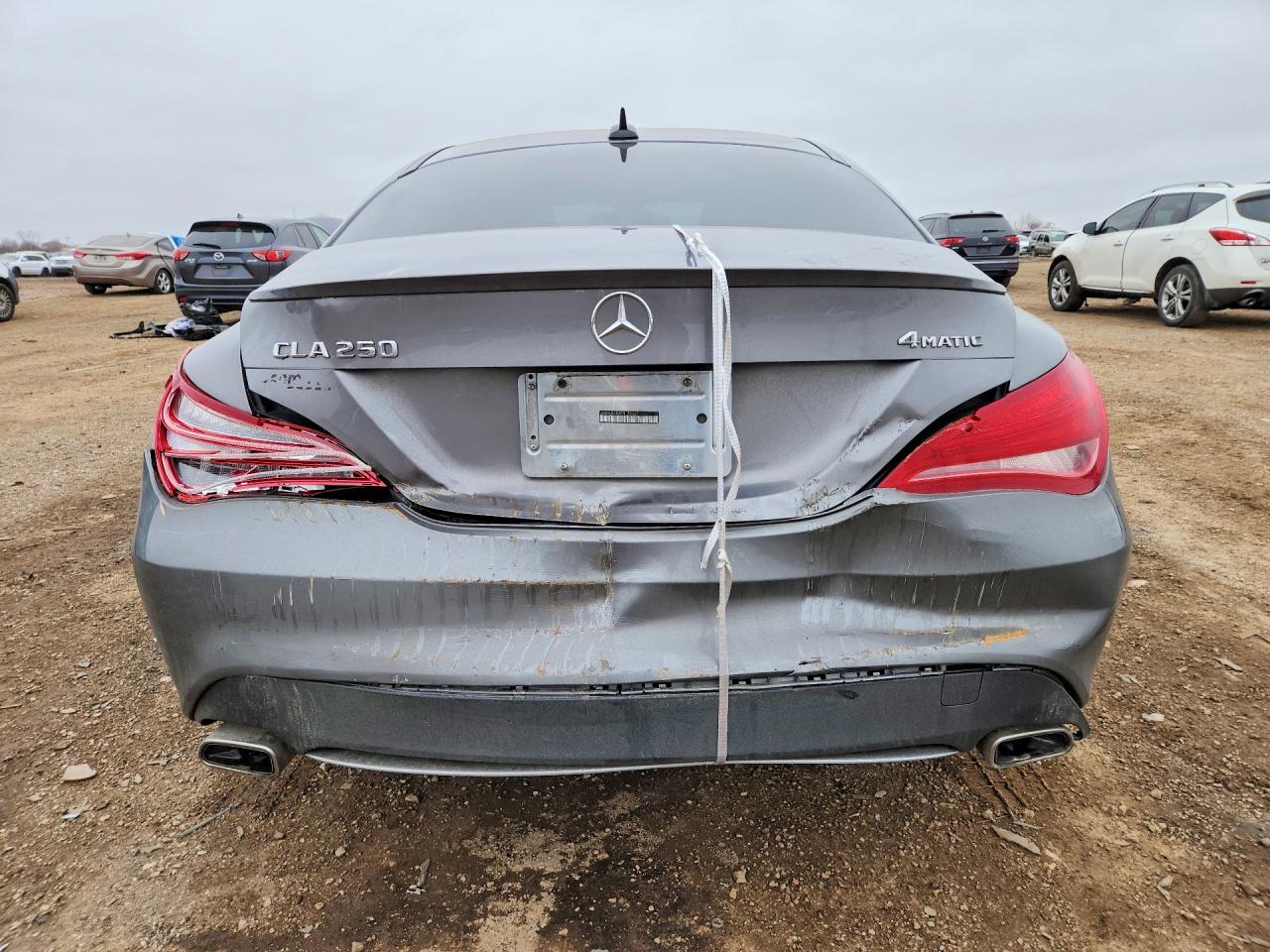2015 Mercedes-benz Cla 250 4matic Gray vin: WDDSJ4GB5FN185667