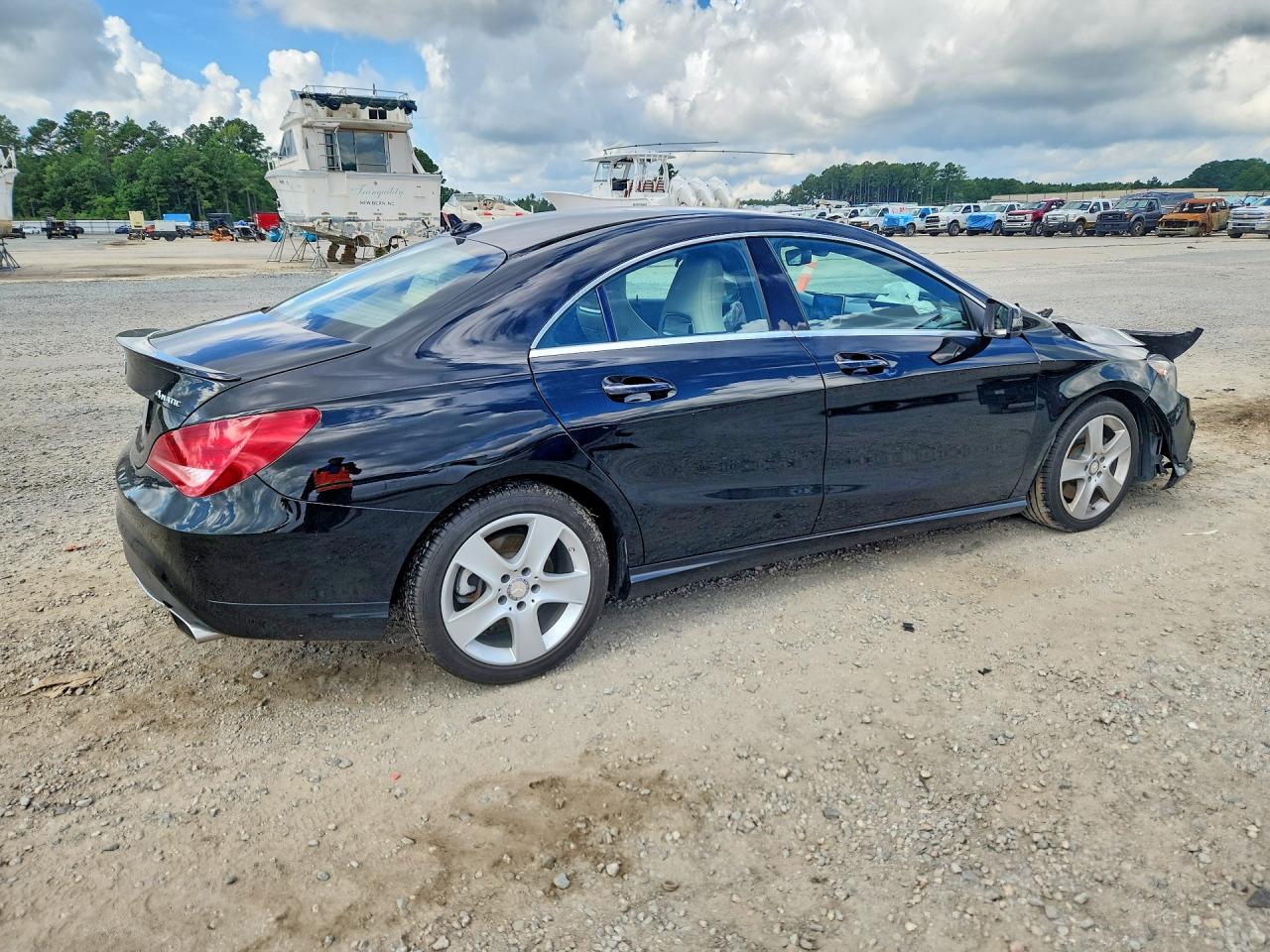 2015 Mercedes-benz Cla 250 4matic Черный vin: WDDSJ4GB5FN190478
