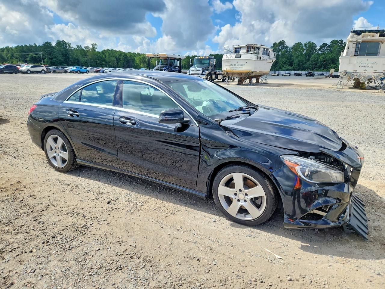 2015 Mercedes-benz Cla 250 4matic Черный vin: WDDSJ4GB5FN190478