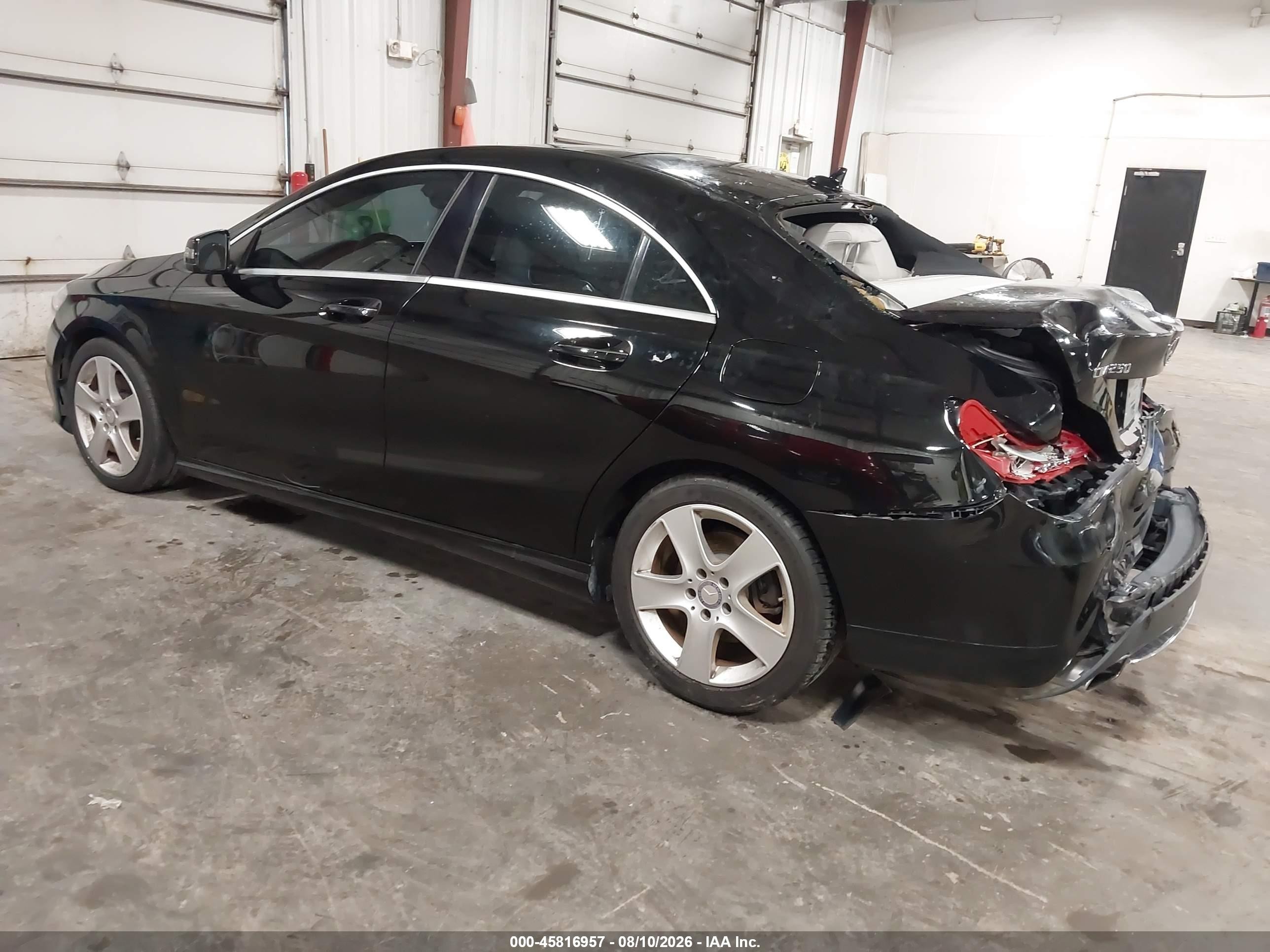 2015 Mercedes-benz Cla 250 4matic Black vin: WDDSJ4GB5FN204069
