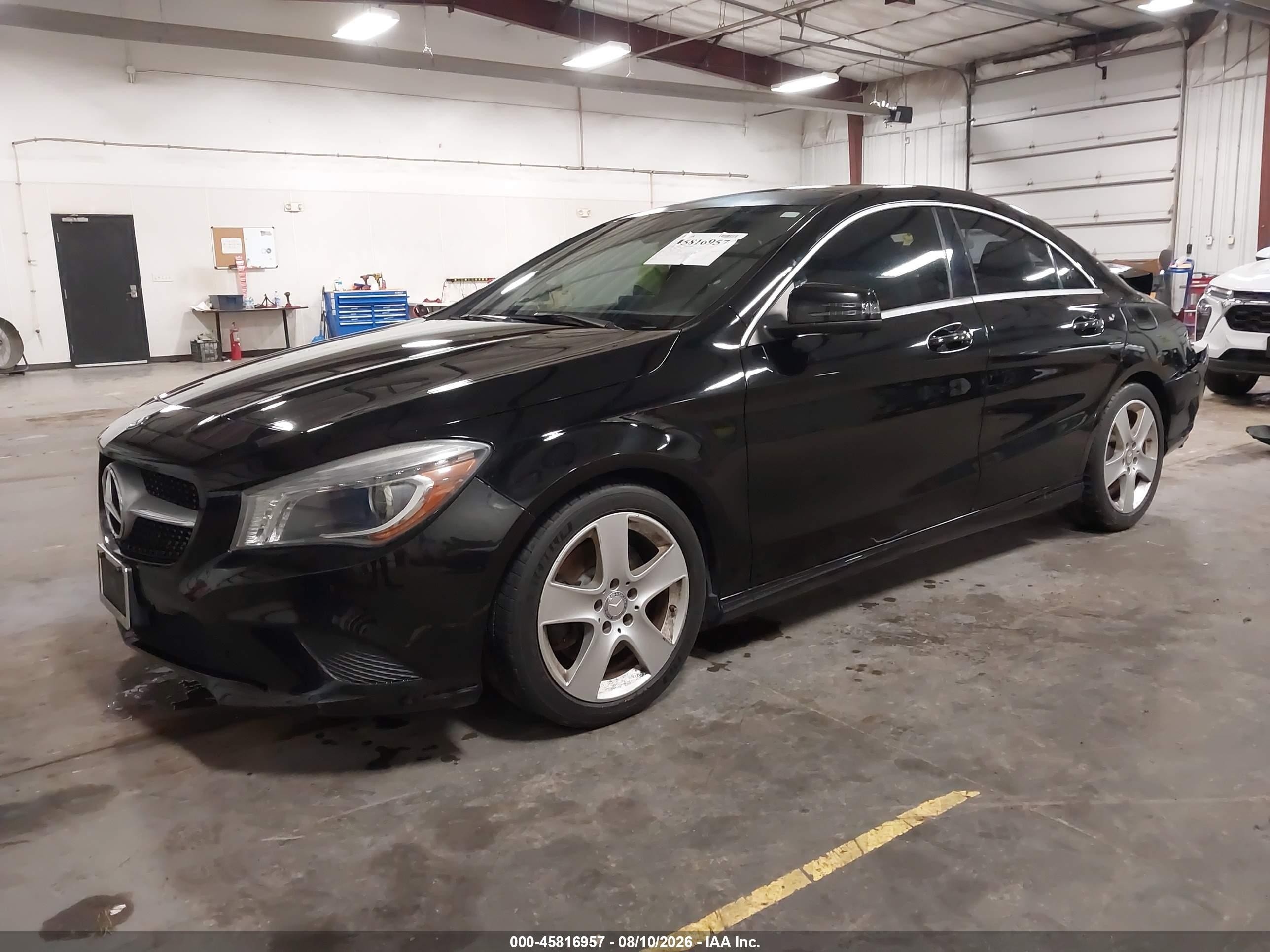 2015 Mercedes-benz Cla 250 4matic Black vin: WDDSJ4GB5FN204069