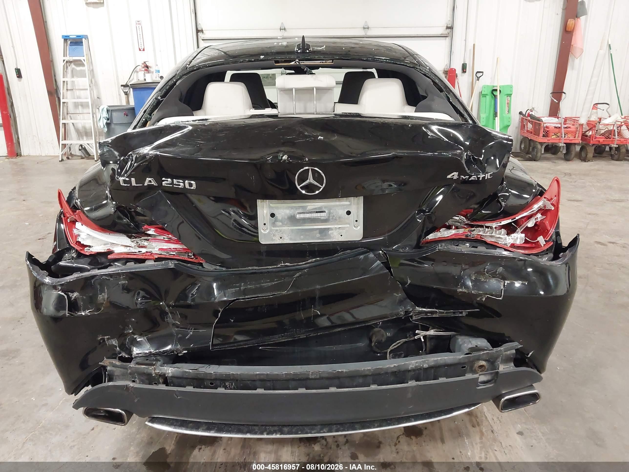 2015 Mercedes-benz Cla 250 4matic Black vin: WDDSJ4GB5FN204069