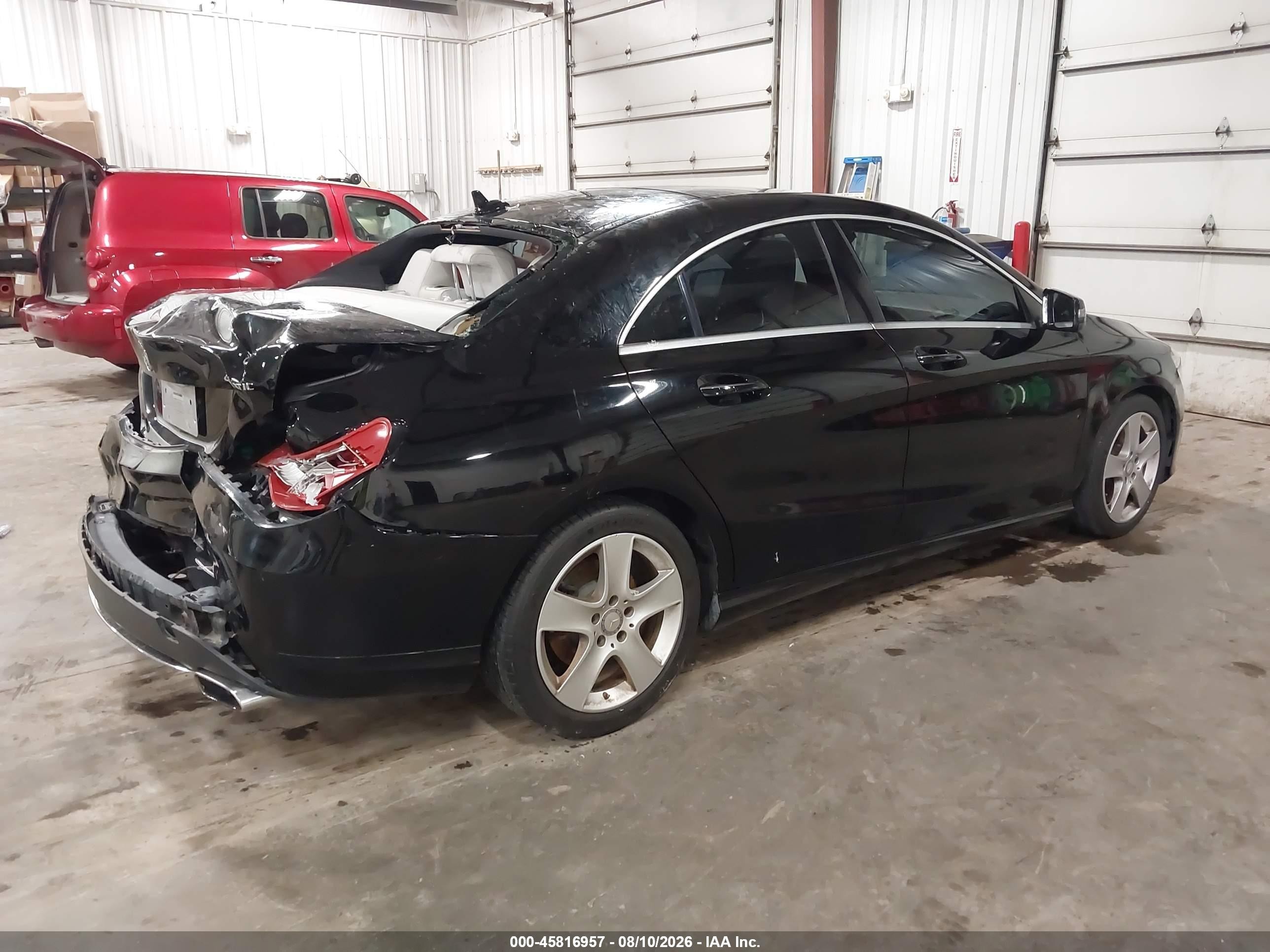 2015 Mercedes-benz Cla 250 4matic Black vin: WDDSJ4GB5FN204069