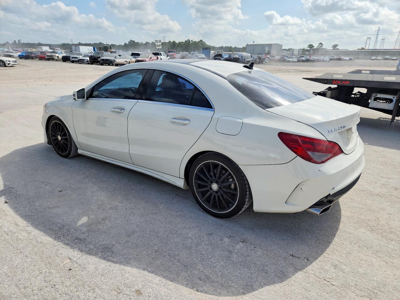 2015 Mercedes-benz Cla 250 4matic White vin: WDDSJ4GB5FN274171