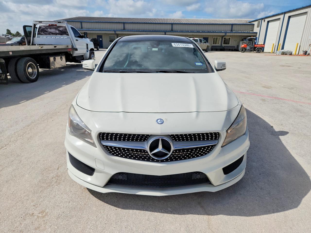 2015 Mercedes-benz Cla 250 4matic White vin: WDDSJ4GB5FN274171