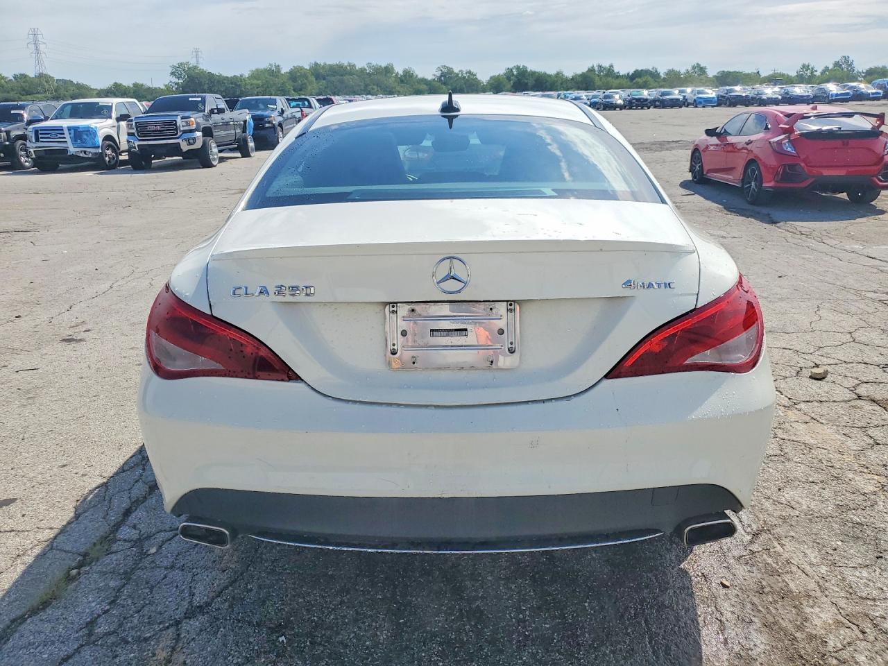 2016 Mercedes-benz Cla 250 4matic White vin: WDDSJ4GB5GN391931