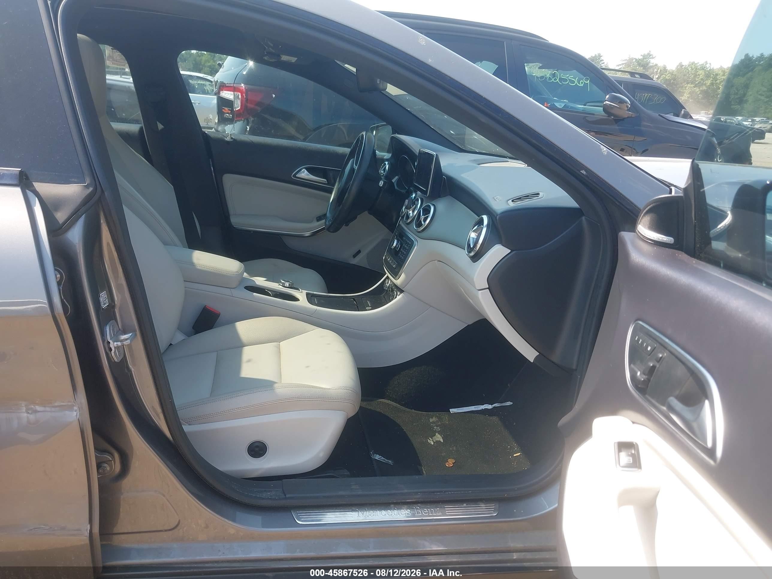2014 Mercedes-benz Cla 250 4matic Gray vin: WDDSJ4GB6EN076228