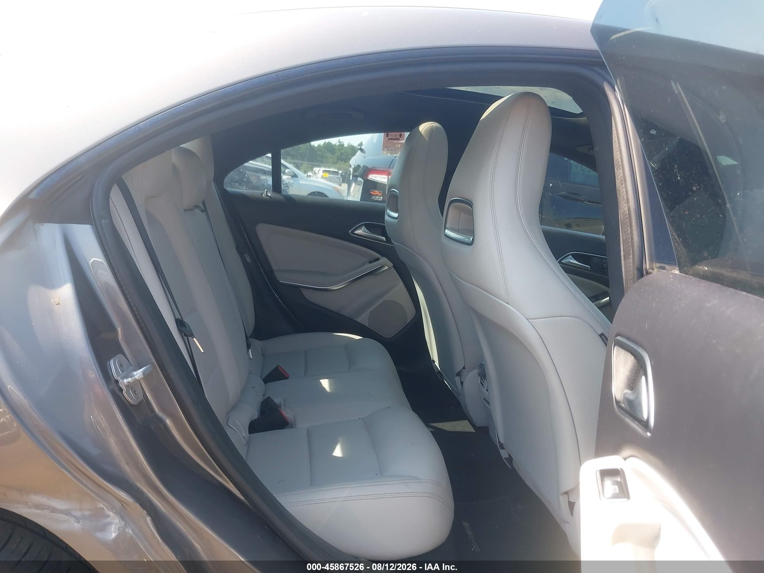 2014 Mercedes-benz Cla 250 4matic Gray vin: WDDSJ4GB6EN076228