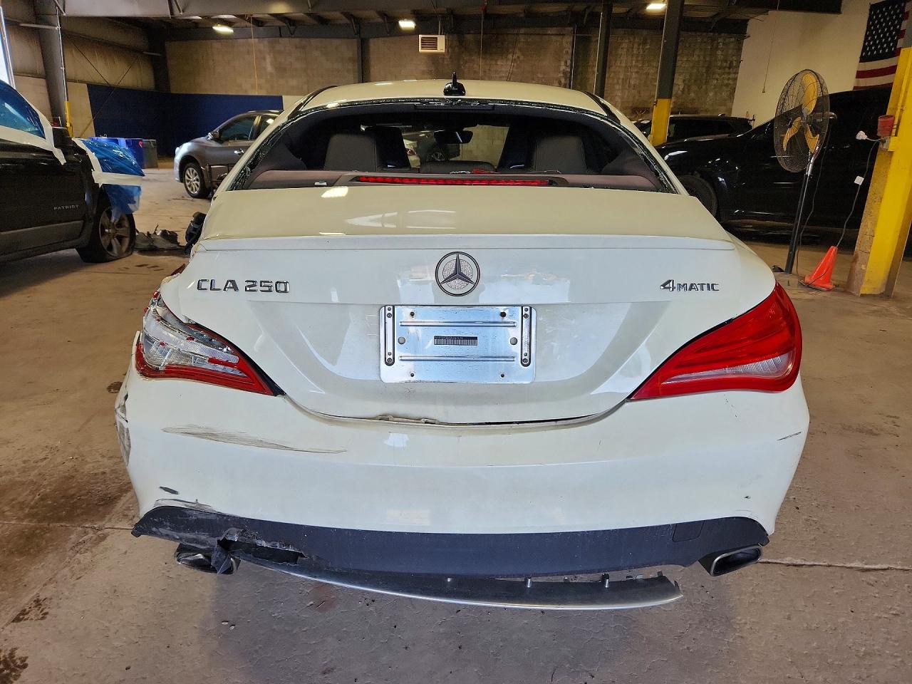 2014 Mercedes-benz Cla 250 4matic White vin: WDDSJ4GB6EN087519
