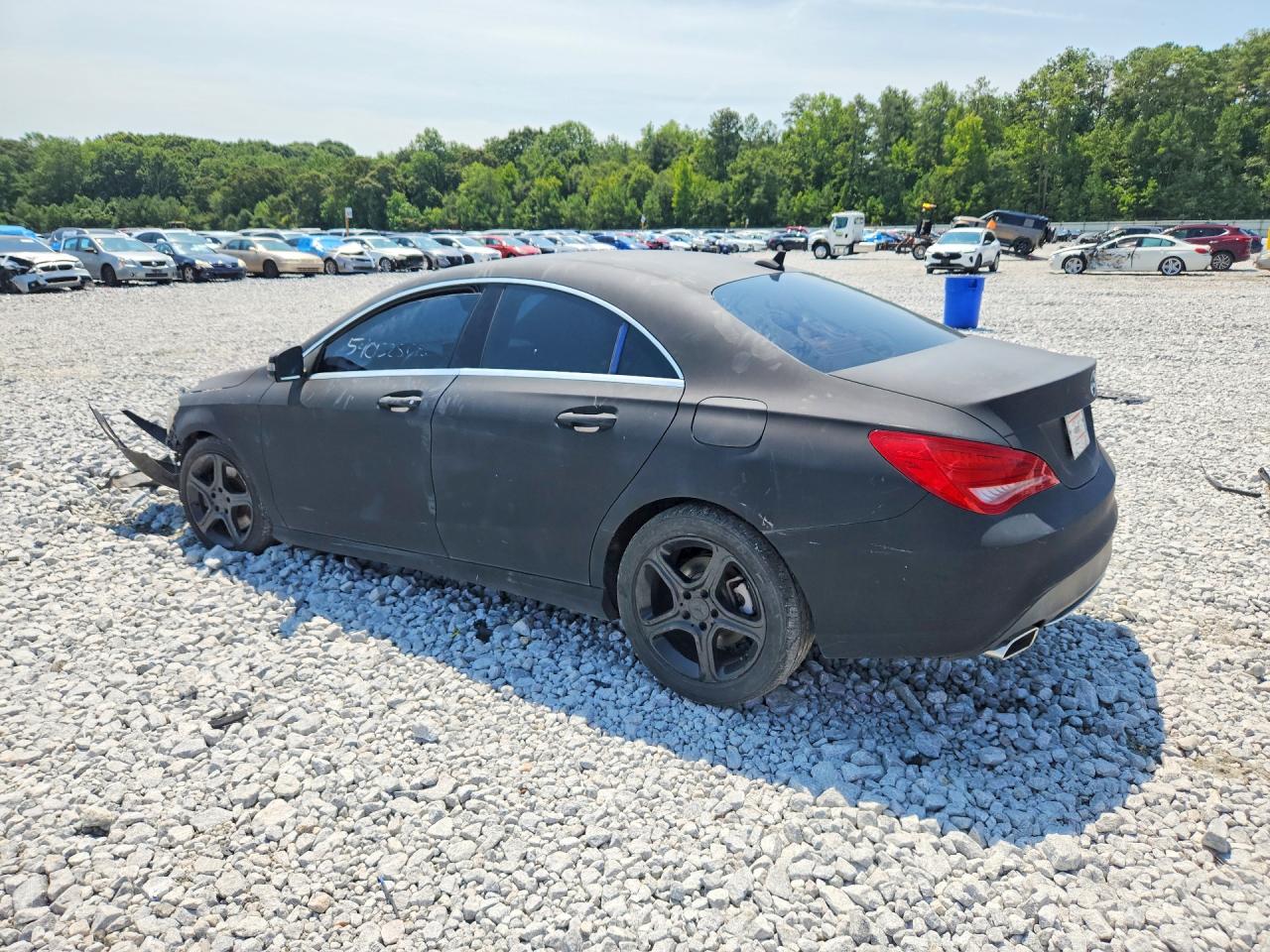 2014 Mercedes-benz Cla 250 4matic Черный vin: WDDSJ4GB6EN144639