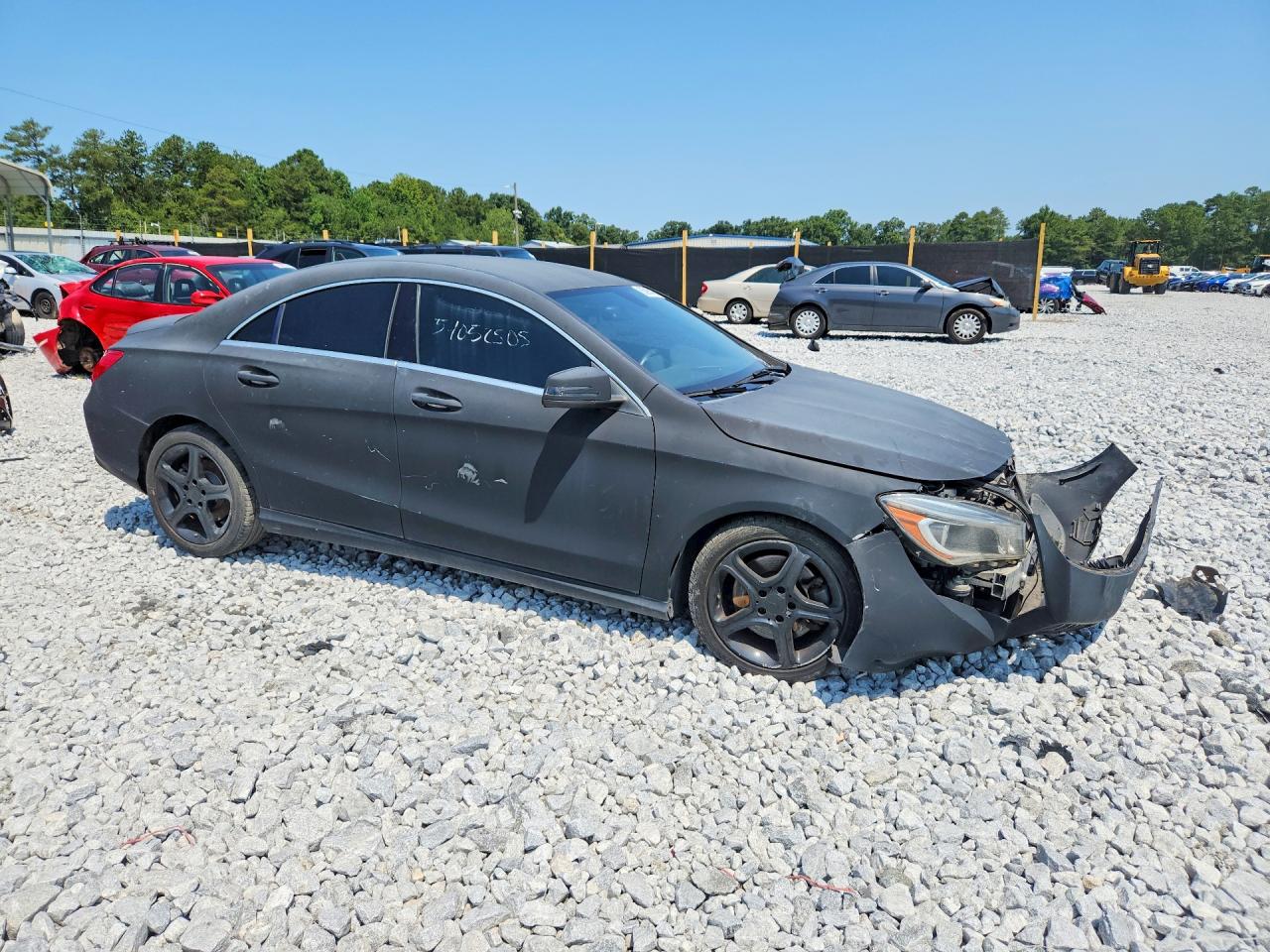 2014 Mercedes-benz Cla 250 4matic Черный vin: WDDSJ4GB6EN144639